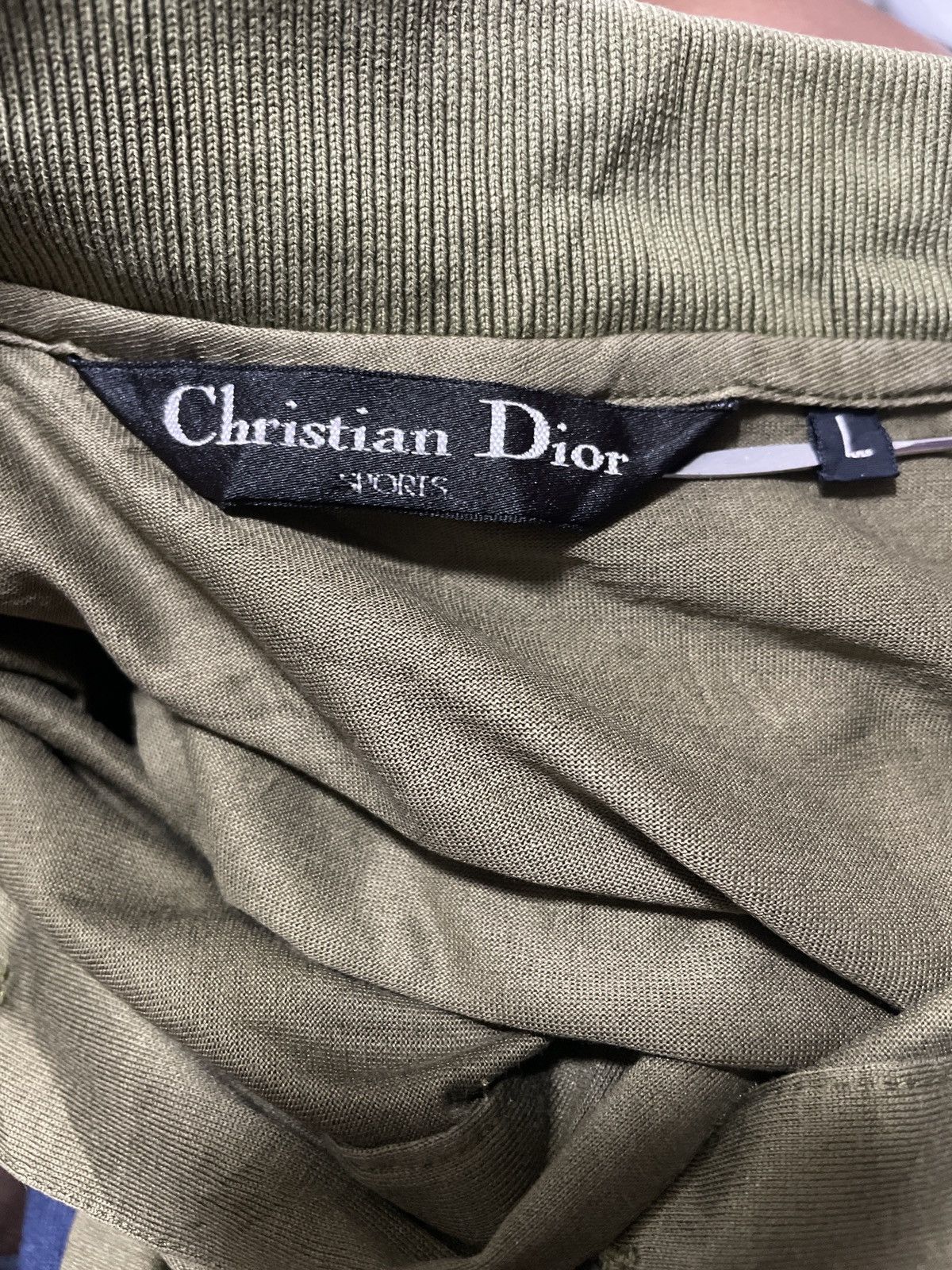 Christian Dior Monsieur × Vintage Vintage Christian Dior Sport Long Sleeve Tee Size US L / EU 52-54 / 3 - 6 Thumbnail