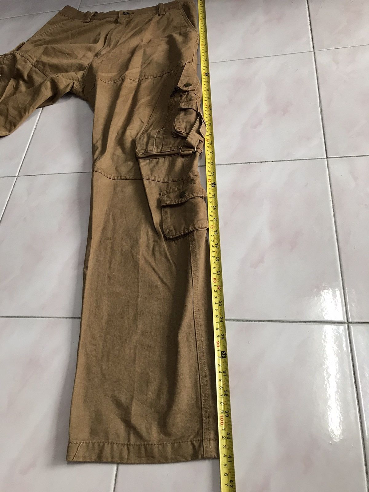 Japanese Brand Cargo pants multi Pocket Size 31x30.5 Size US 31 - 10 Thumbnail