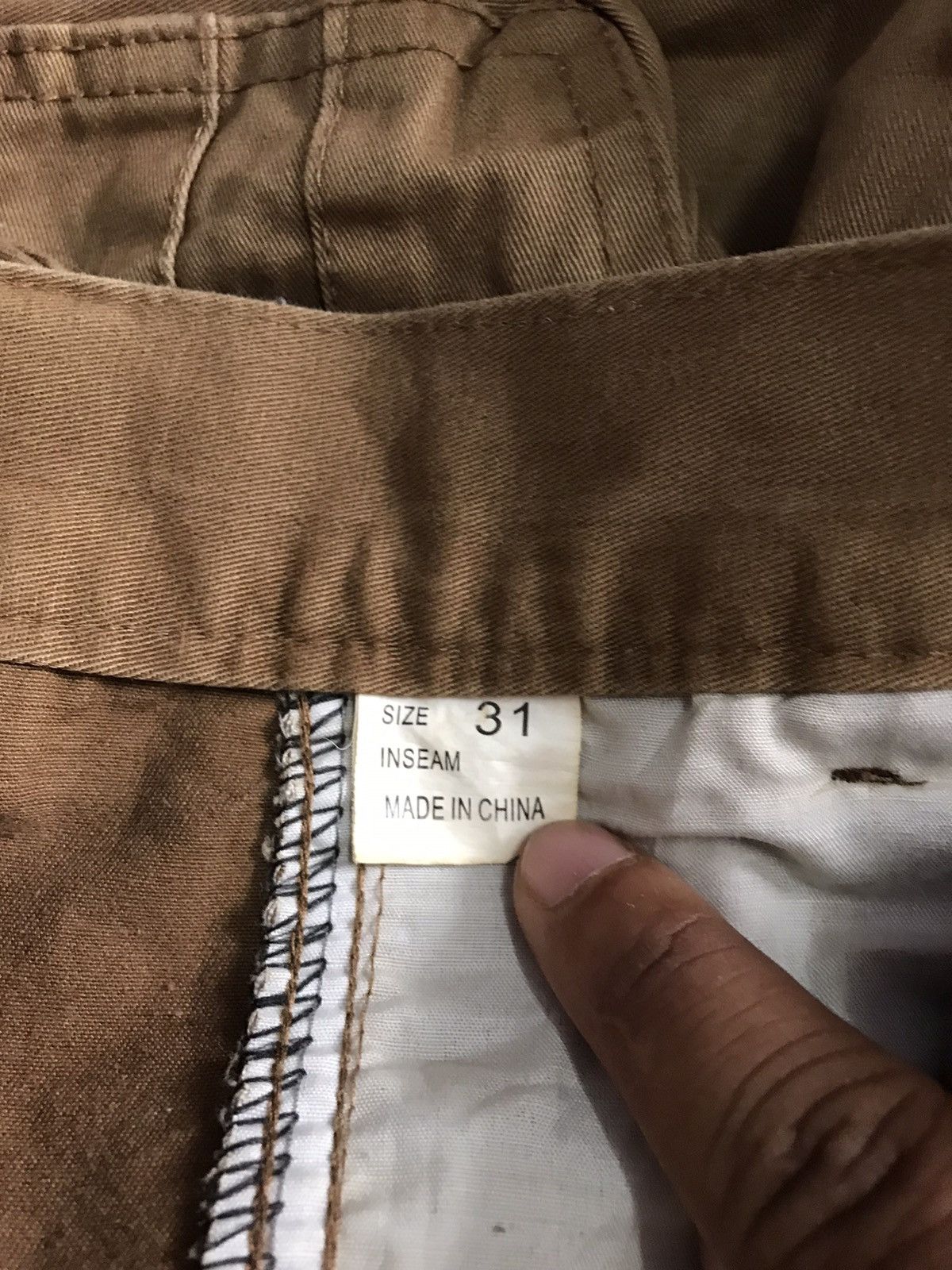 Japanese Brand Cargo pants multi Pocket Size 31x30.5 Size US 31 - 6 Thumbnail