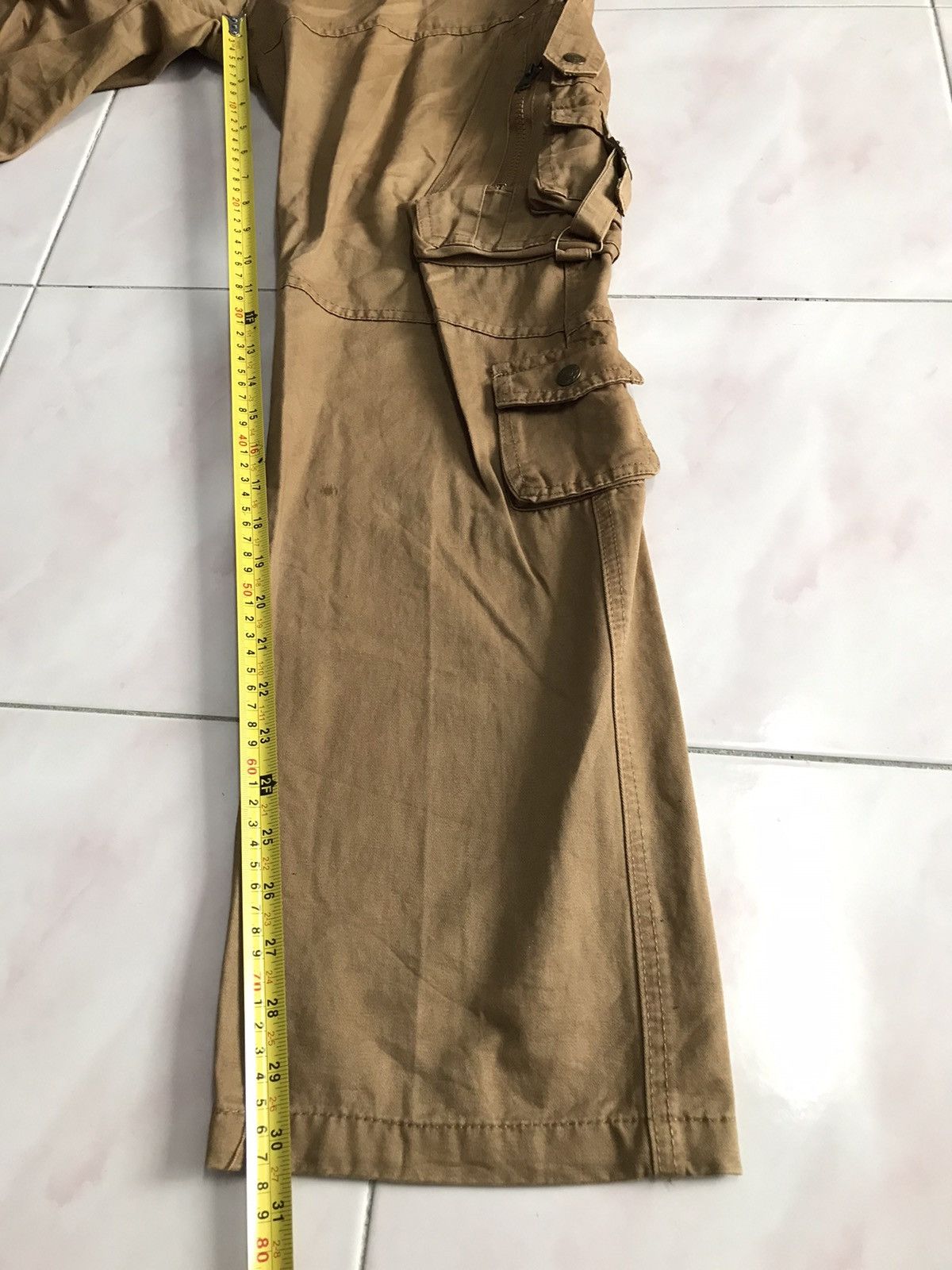 Japanese Brand Cargo pants multi Pocket Size 31x30.5 Size US 31 - 11 Thumbnail