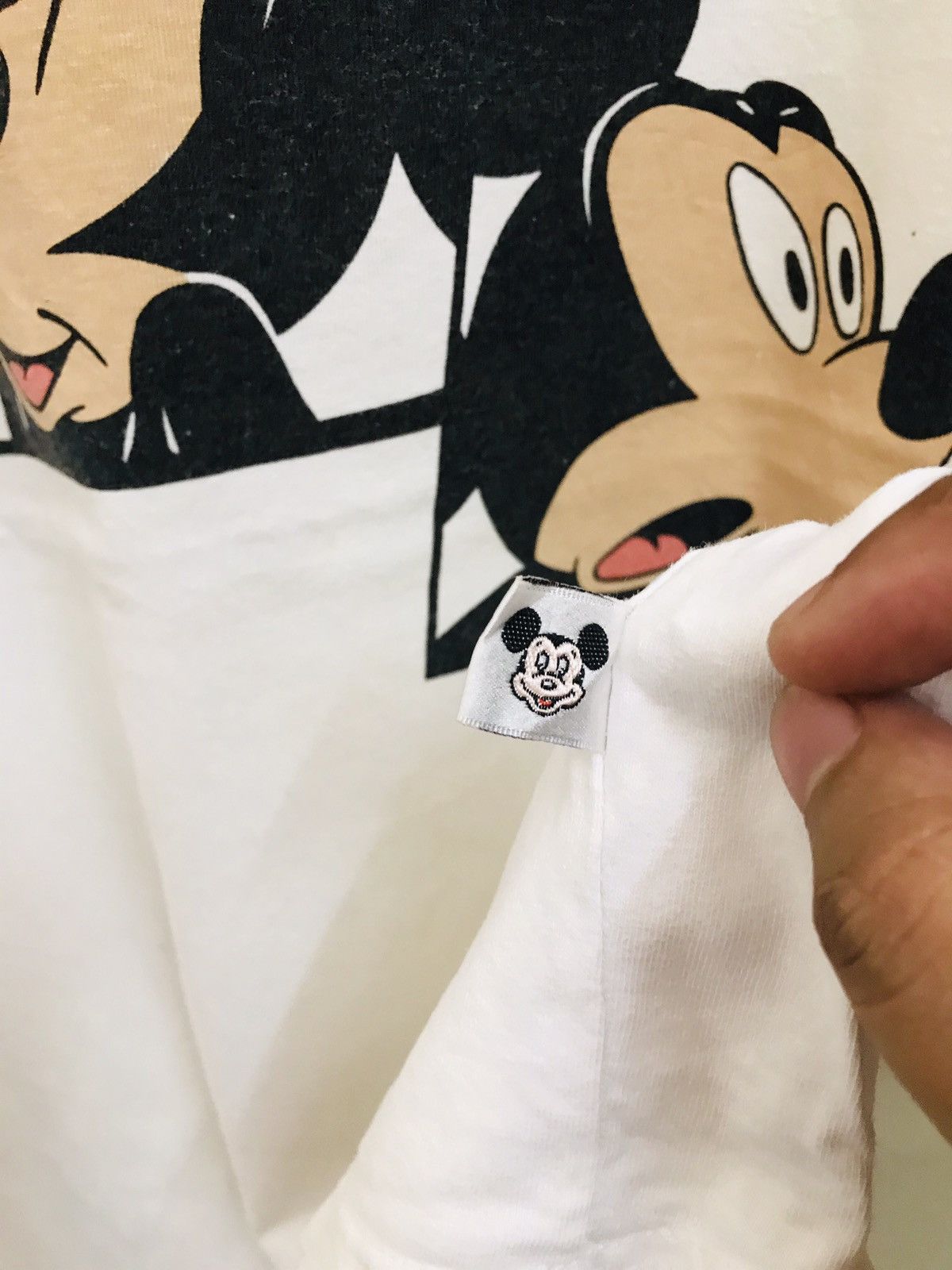 Disney × Mickey Mouse × Vintage Vintage 90s Mickey Mouse Disney Shirt Size US L / EU 52-54 / 3 - 3 Thumbnail