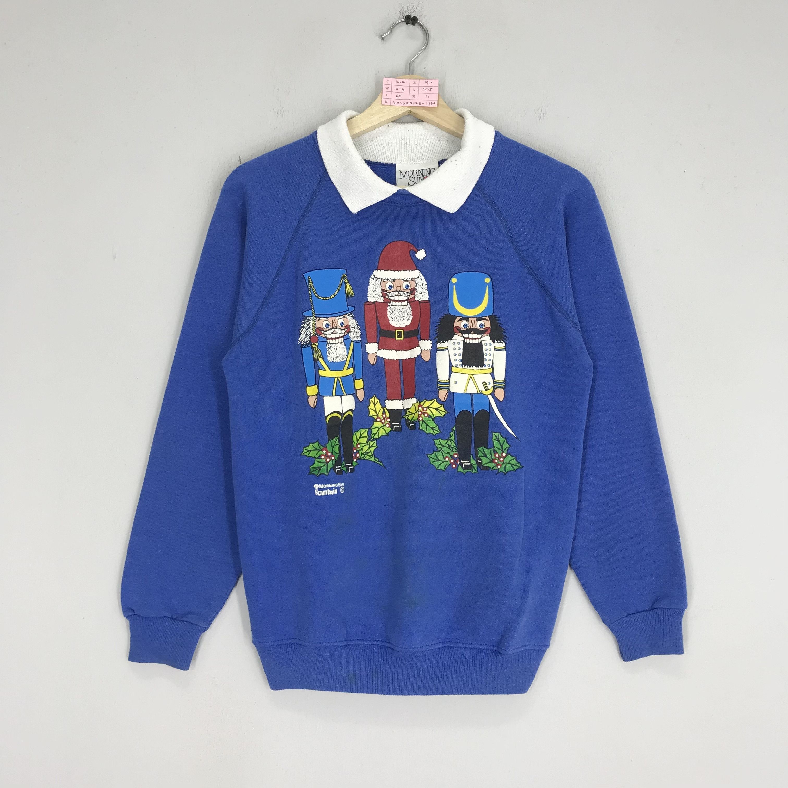 Arts & Science Vintage 90s Sweatshirt Morning Sun Graphics Nutcracker Size US S / EU 44-46 / 1 - 1 Thumbnail