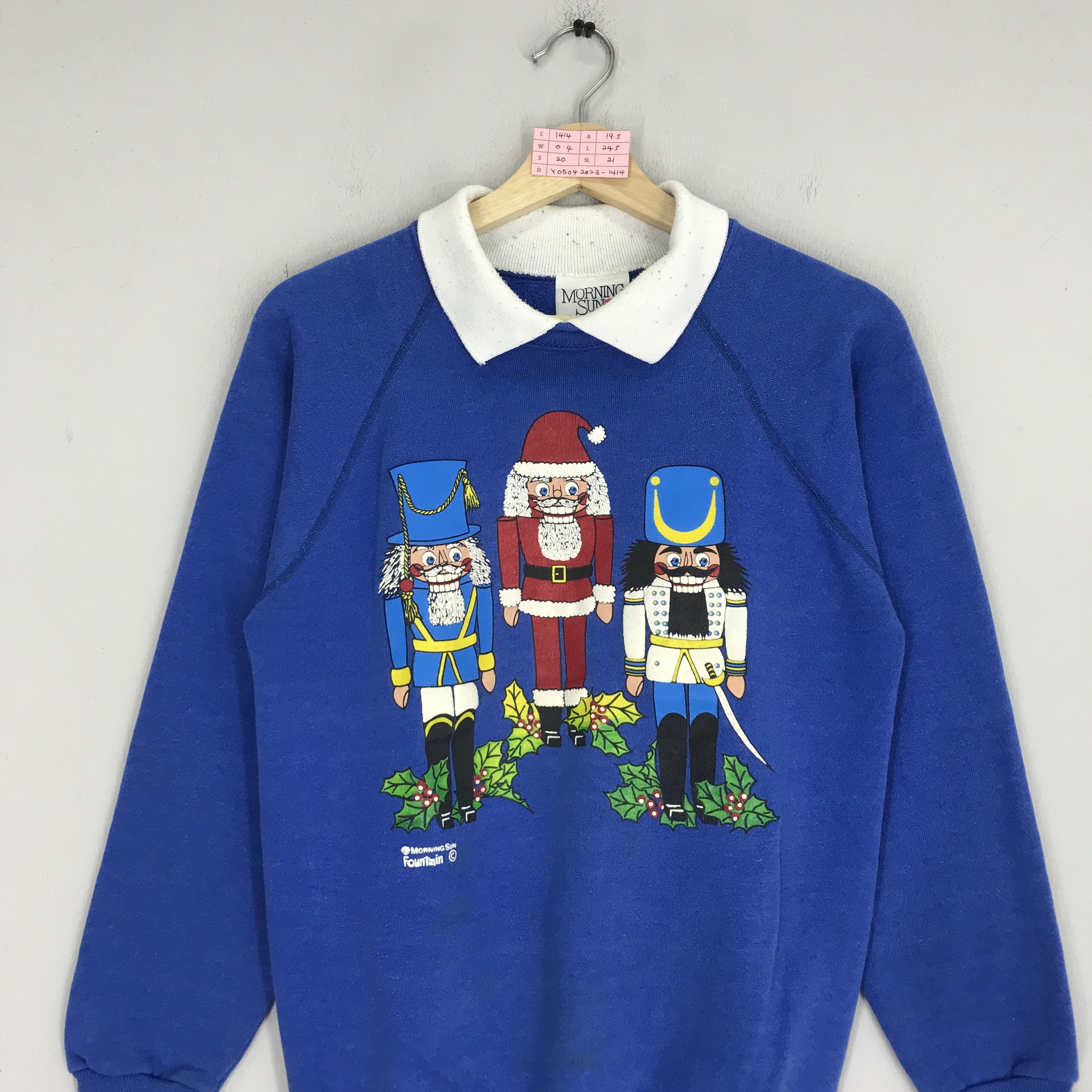 Arts & Science Vintage 90s Sweatshirt Morning Sun Graphics Nutcracker Size US S / EU 44-46 / 1 - 3 Thumbnail