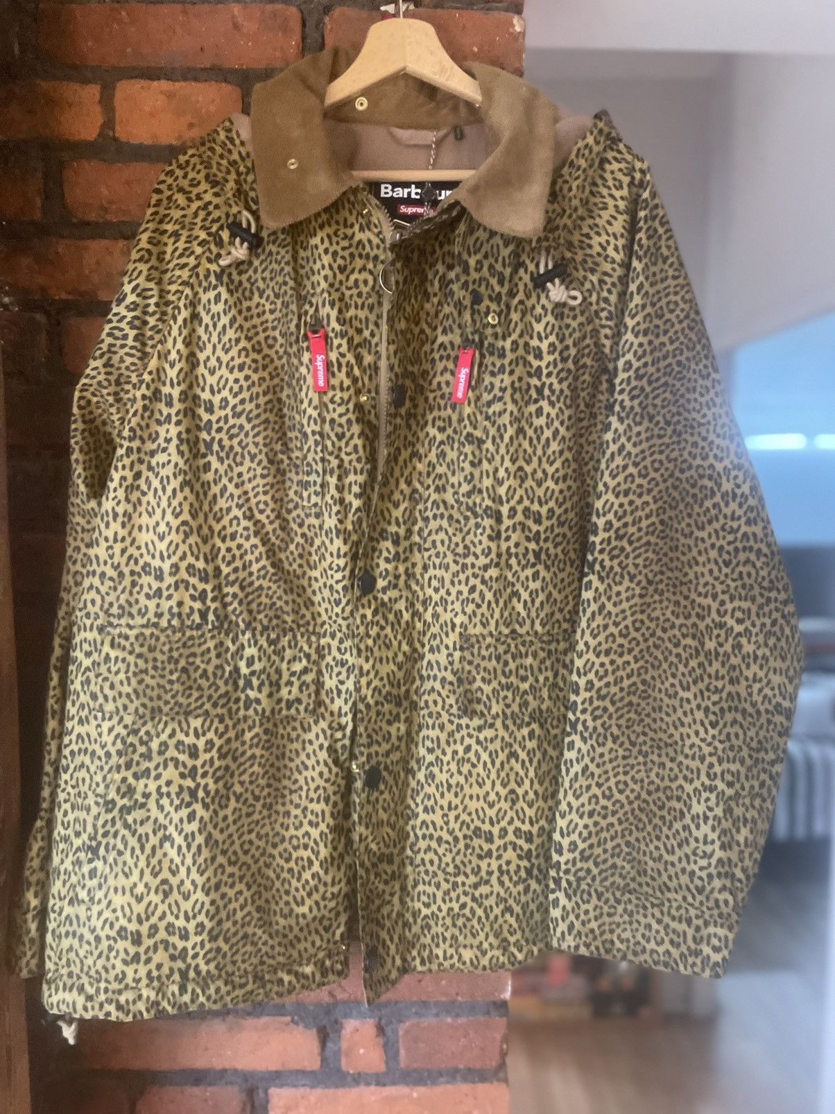 Supreme Supreme Barbour Lightweight Waxed Cotton Field Jacket Grailed