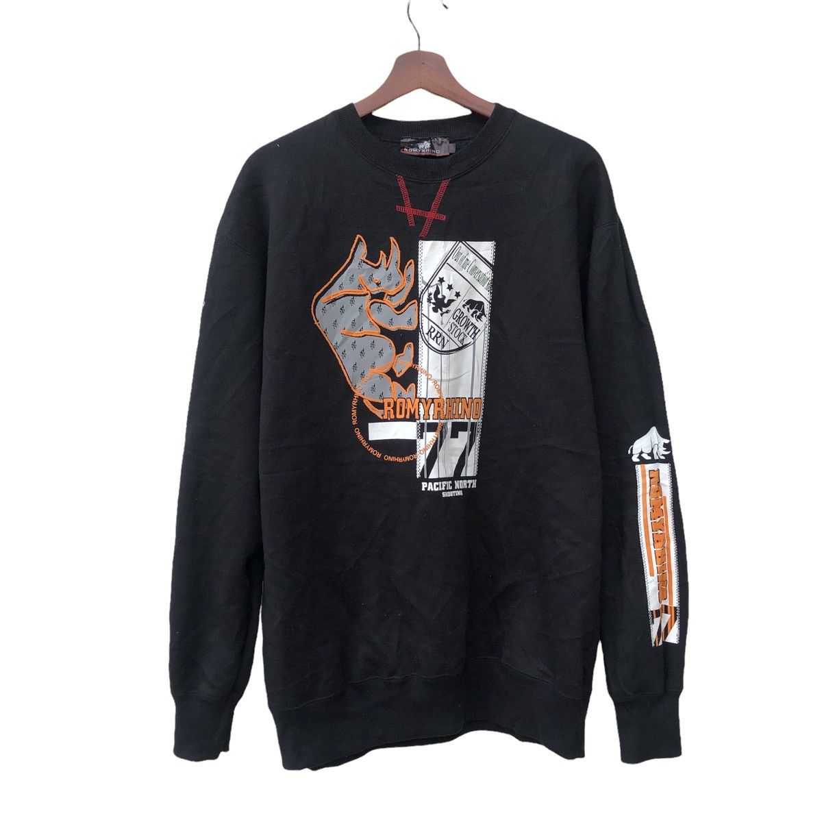 Japanese Brand JAPANESE BRAND ROMYRHINO SWEATSHIRT JACKET Size US L / EU 52-54 / 3 - 1 Thumbnail