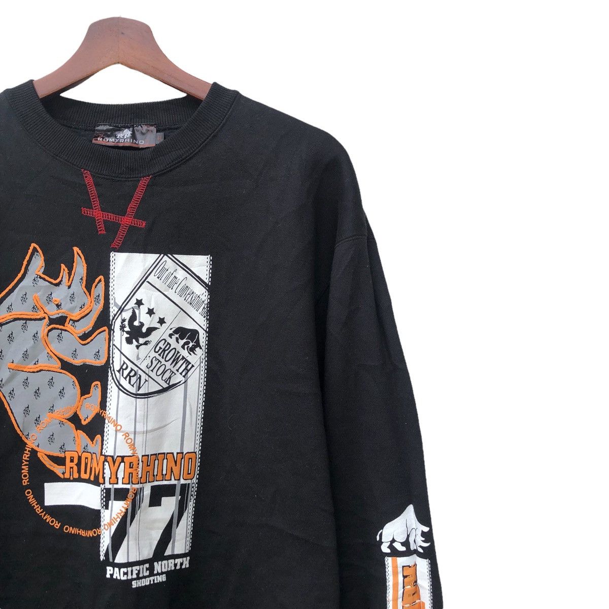 Japanese Brand JAPANESE BRAND ROMYRHINO SWEATSHIRT JACKET Size US L / EU 52-54 / 3 - 4 Thumbnail