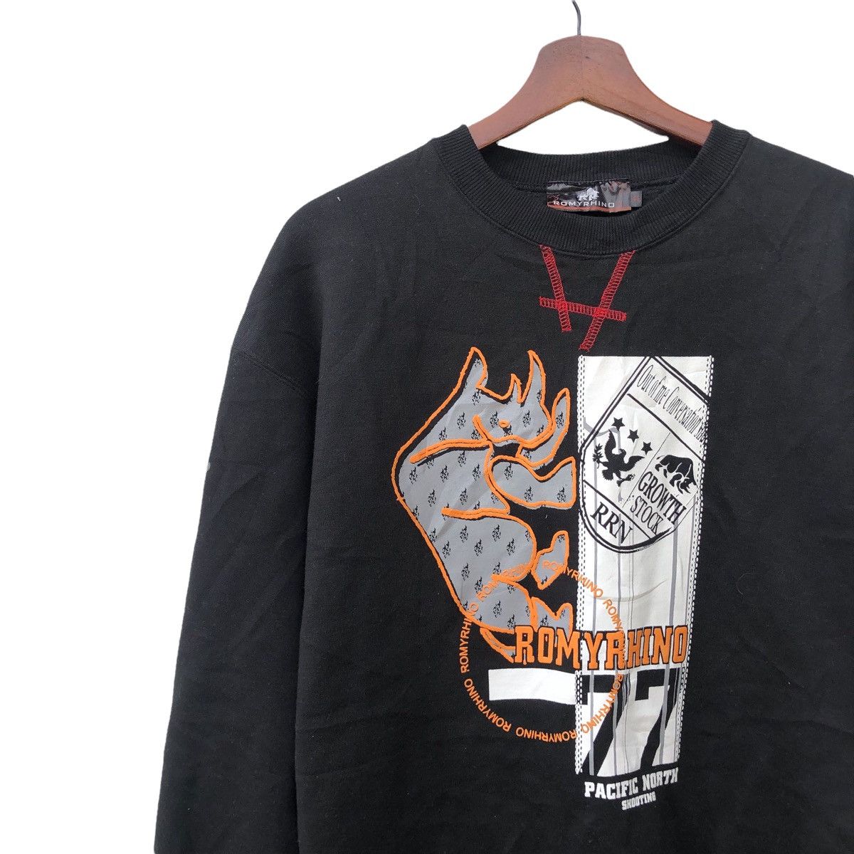 Japanese Brand JAPANESE BRAND ROMYRHINO SWEATSHIRT JACKET Size US L / EU 52-54 / 3 - 3 Thumbnail