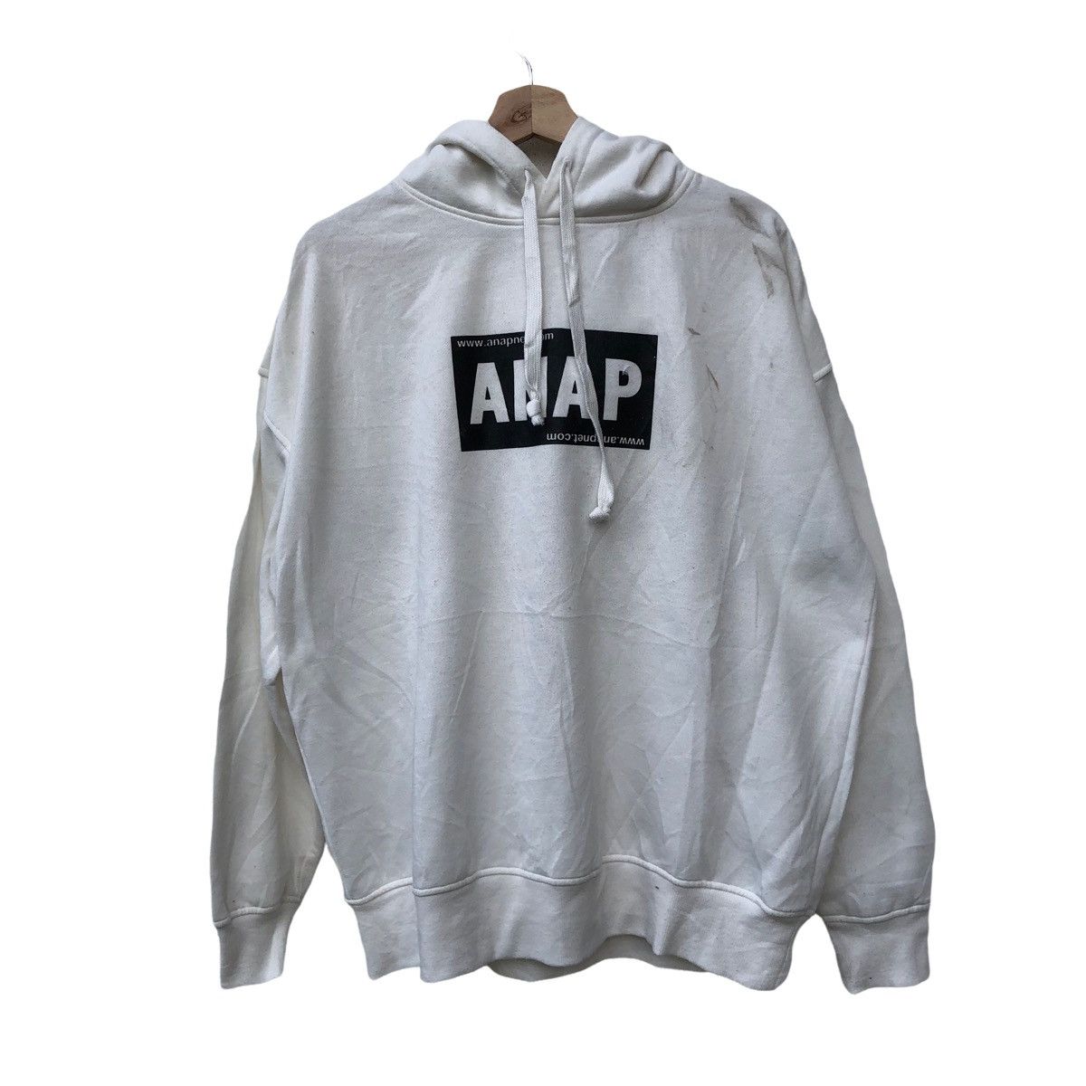 Japanese Brand JAPANESE BRAND ANAP SIDETAPE SWEATSHIRT HOODIE JACKET Size US M / EU 48-50 / 2 - 1 Thumbnail