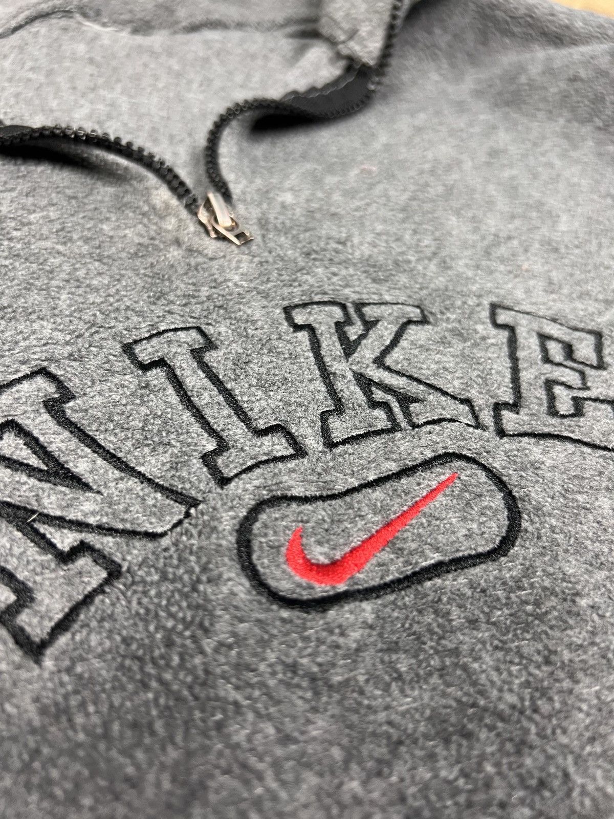 Nike × Vintage NIKE VINTAGE TEDDY FLEECE GOLF SWEATSHIRT Size US M / EU 48-50 / 2 - 4 Thumbnail