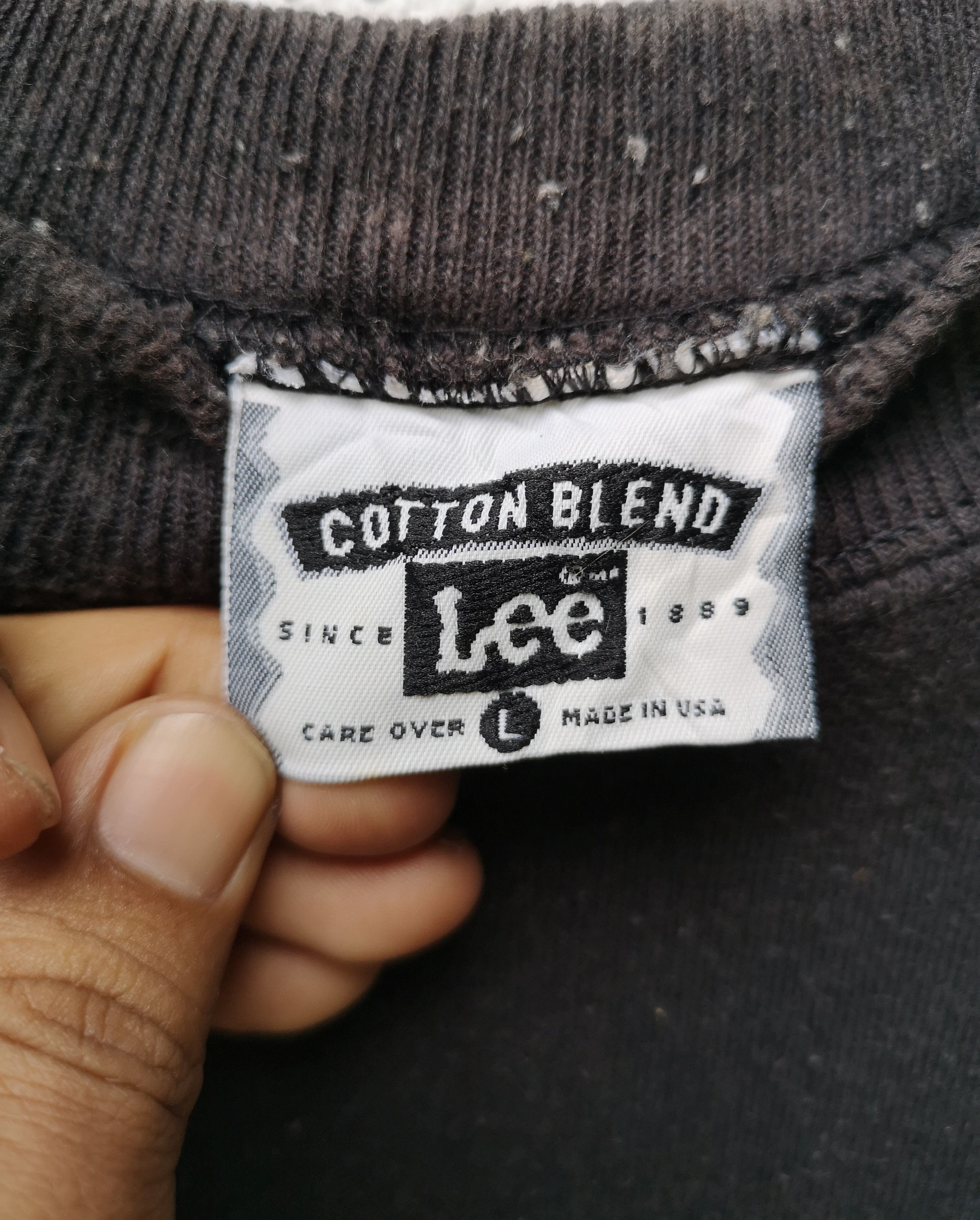 Lee 🔥Vintage Lee Sweatshirt Pull Over Crewneck Size US L / EU 52-54 / 3 - 3 Thumbnail