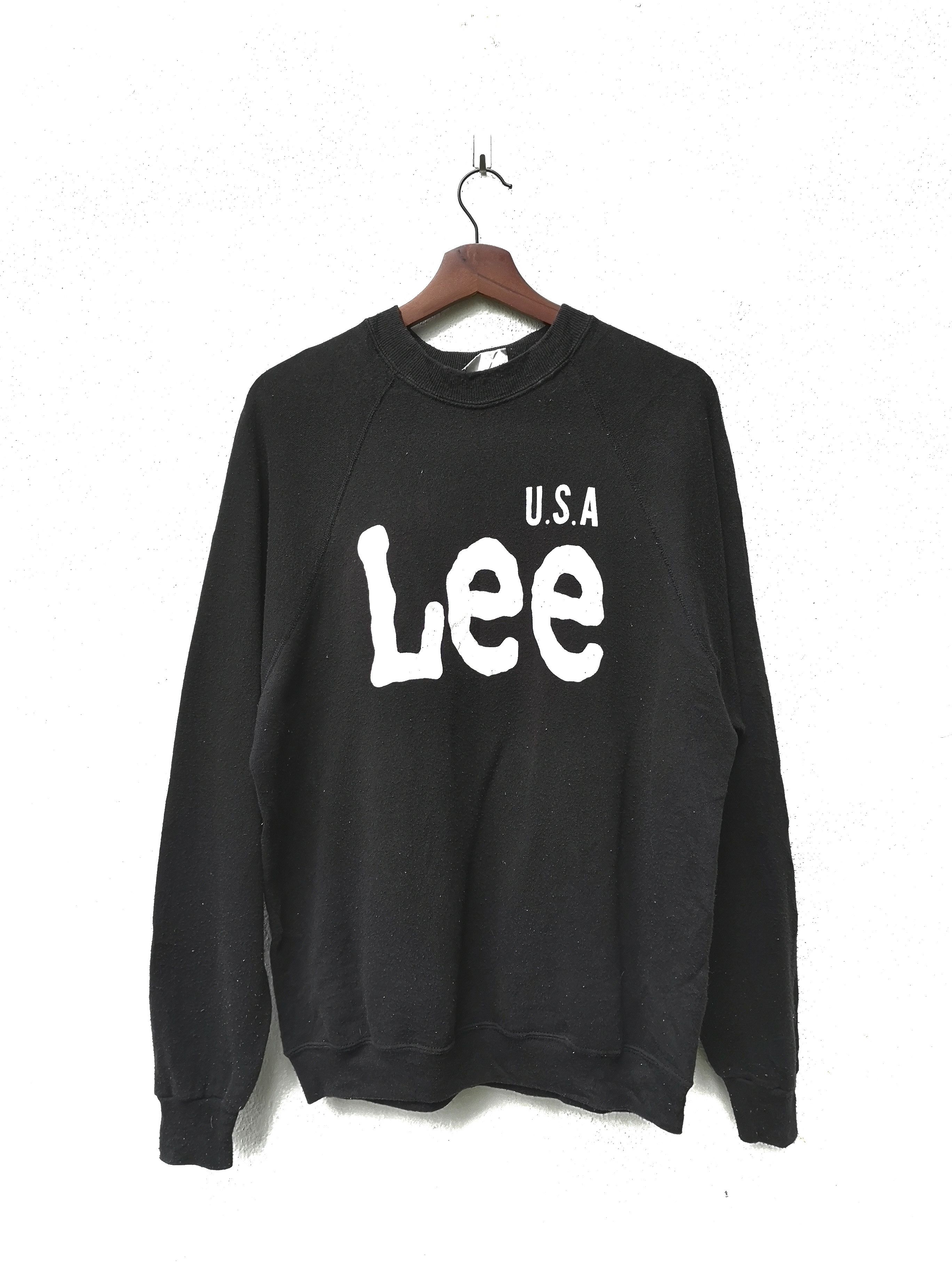 Lee 🔥Vintage Lee Sweatshirt Pull Over Crewneck Size US L / EU 52-54 / 3 - 1 Thumbnail