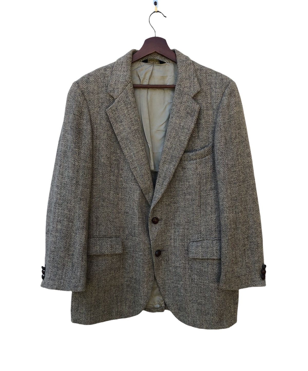 Harris Tweed 🔥Harris Tweed Stafford 100% Scottish Wool Blazer Jacket Size US M / EU 48-50 / 2 - 1 Thumbnail