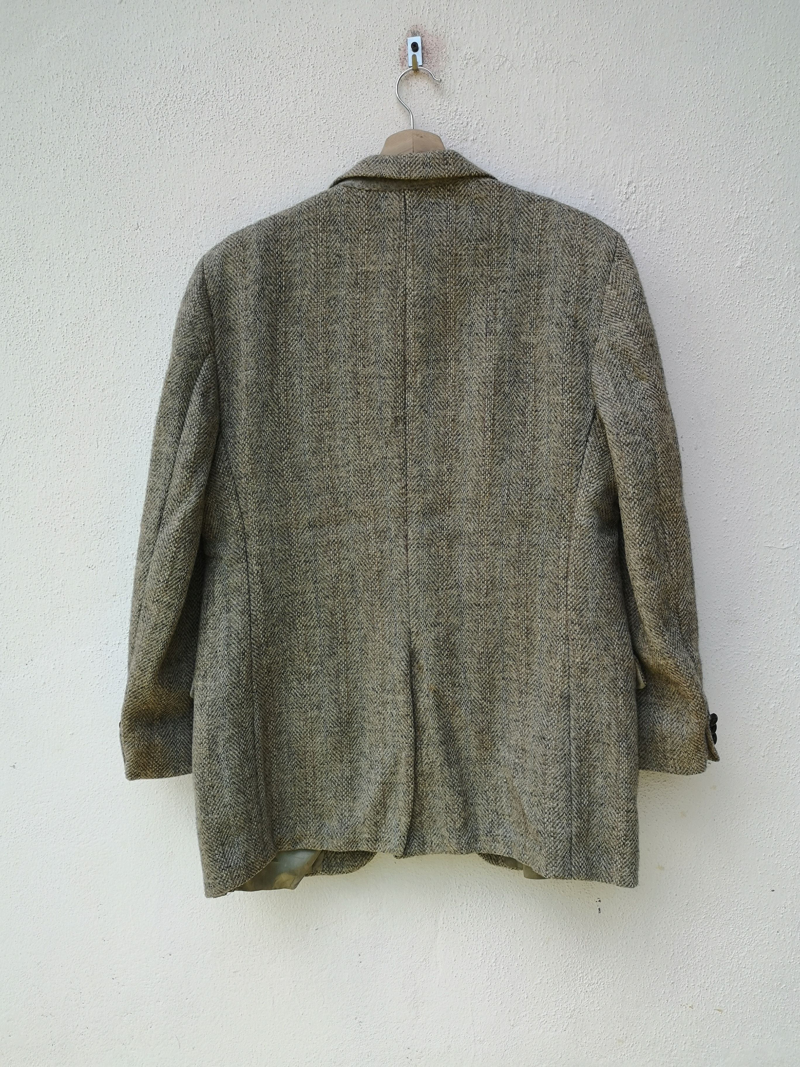 Harris Tweed 🔥Harris Tweed Stafford 100% Scottish Wool Blazer Jacket Size US M / EU 48-50 / 2 - 8 Thumbnail