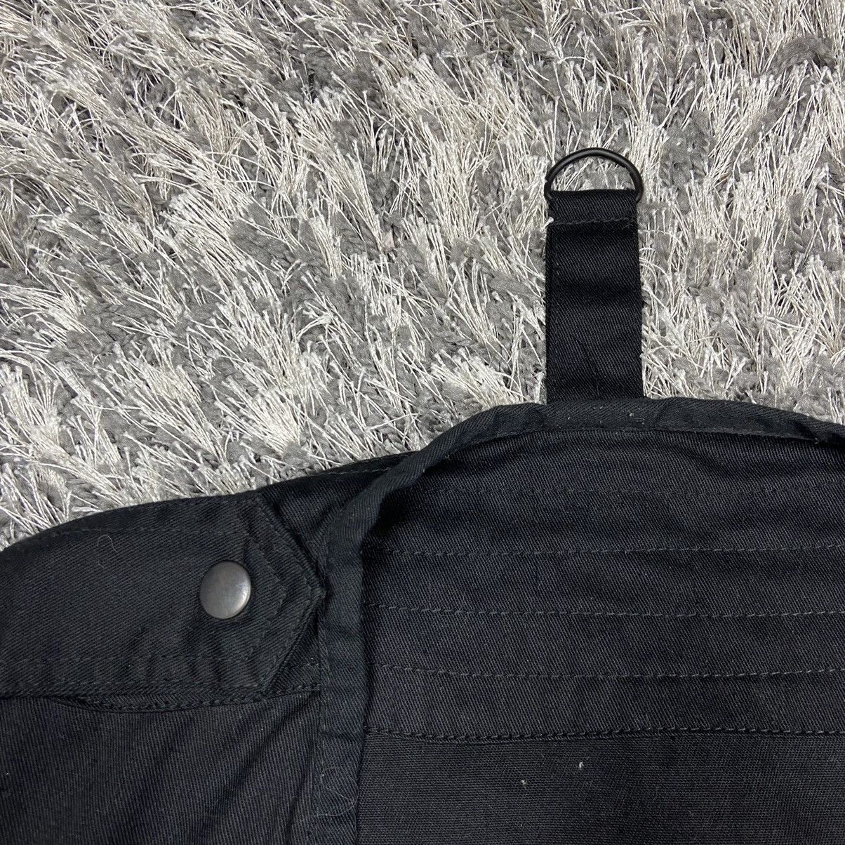 ARCHIVE BAGGY PUFF MULTIPOCKET UTILITY BONDAGE VEST - № 2086