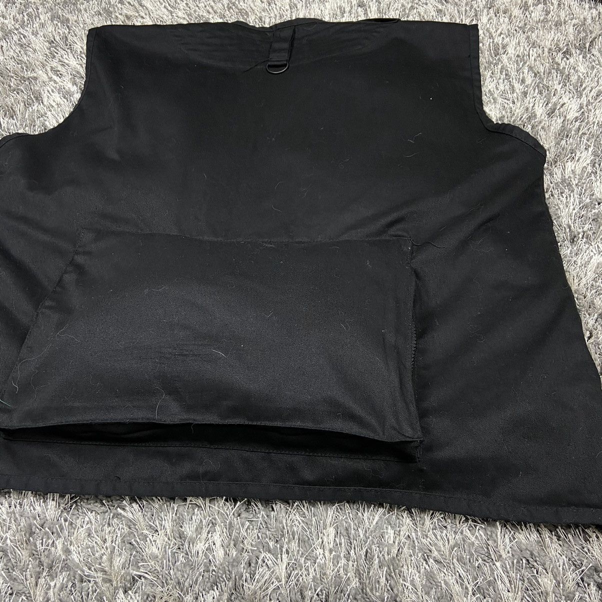 ARCHIVE BAGGY PUFF MULTIPOCKET UTILITY BONDAGE VEST - № 2086