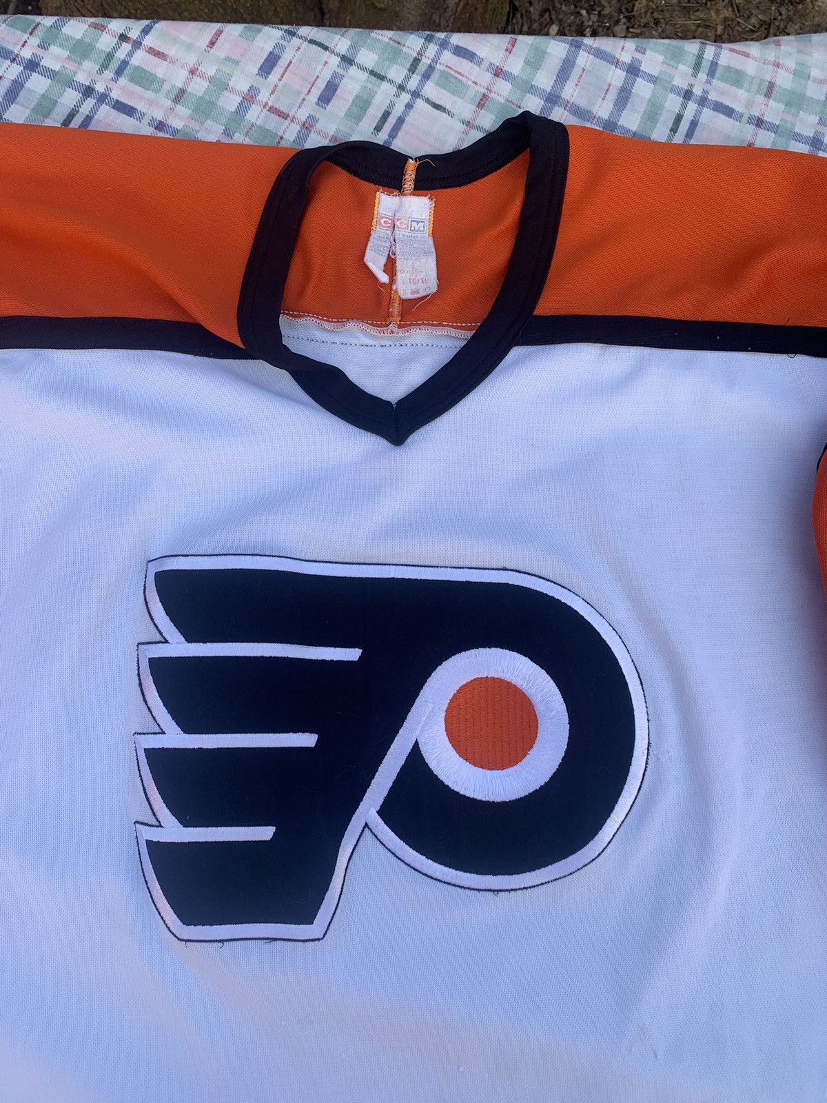 Ccm × NHL × Vintage Vintage CCM Philadelphia Flyers NHL Jersey Size US XL / EU 56 / 4 - 2 Thumbnail