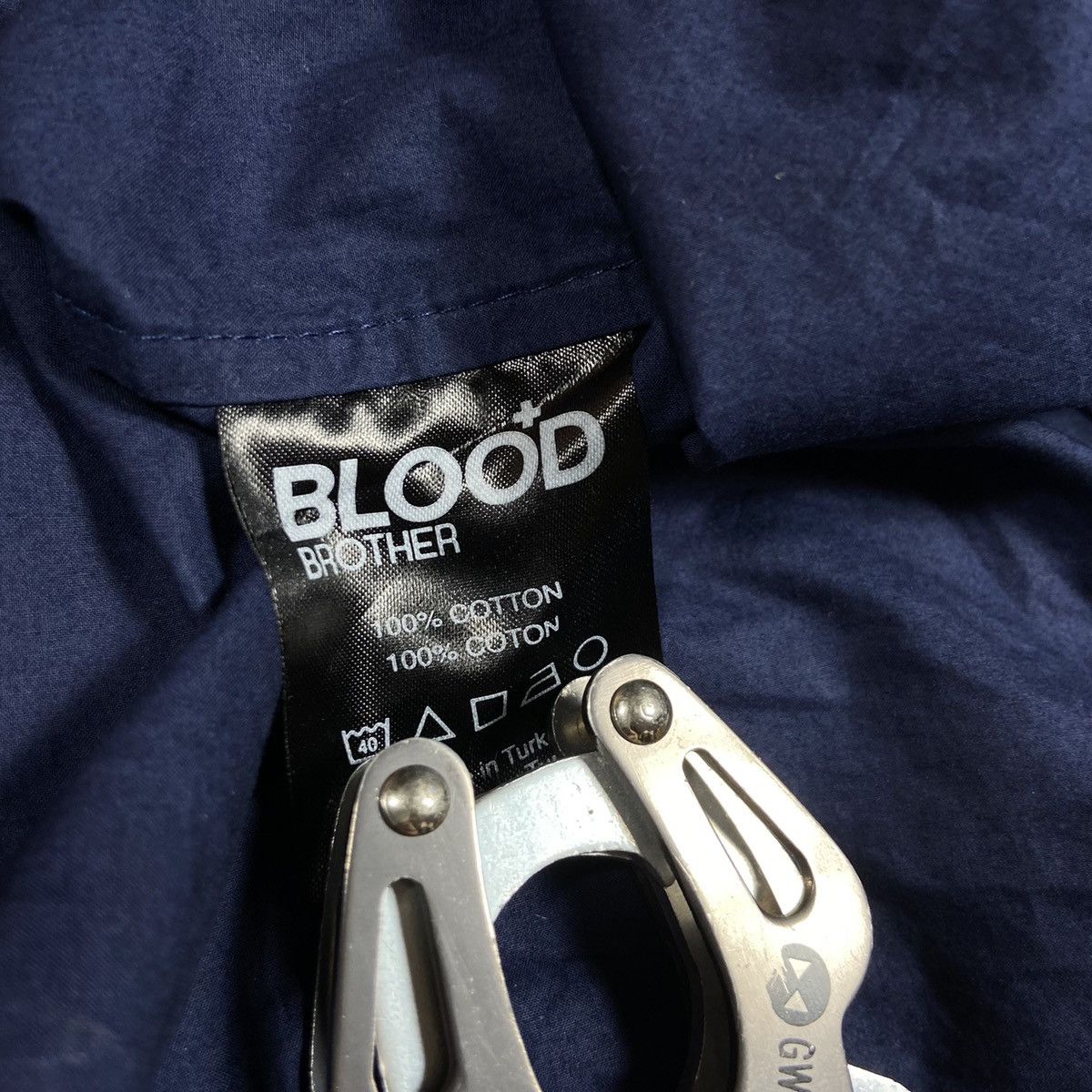 Blood Brother BLOOD BROTHER MULTIPOCKET BONDAGE ZIP OVERSHIRT - № 2125 Size US L / EU 52-54 / 3 - 8 Thumbnail