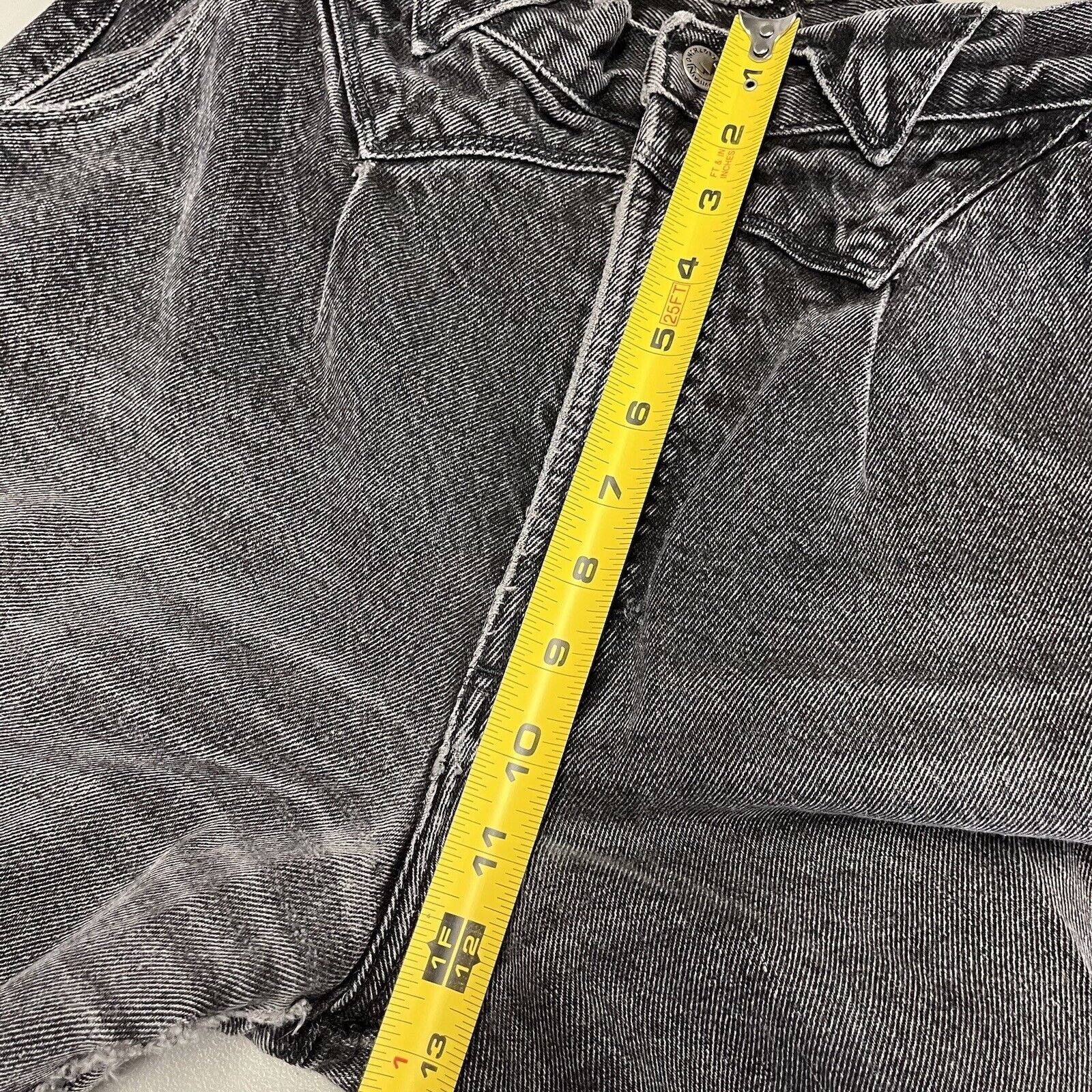 Vintage Vintage Rocky Mountain Denim Jeans Size 32/13 USA Made Black Size 32" / US 10 / IT 46 - 12 Thumbnail