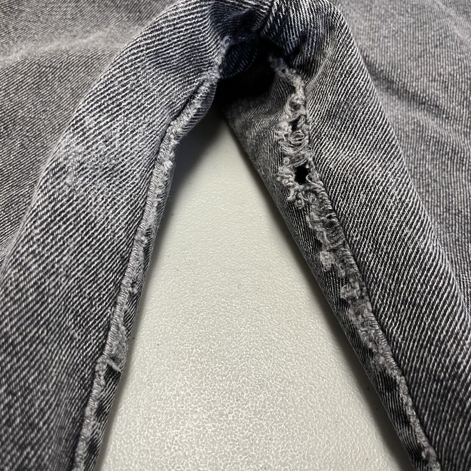 Vintage Vintage Rocky Mountain Denim Jeans Size 32/13 USA Made Black Size 32" / US 10 / IT 46 - 4 Thumbnail