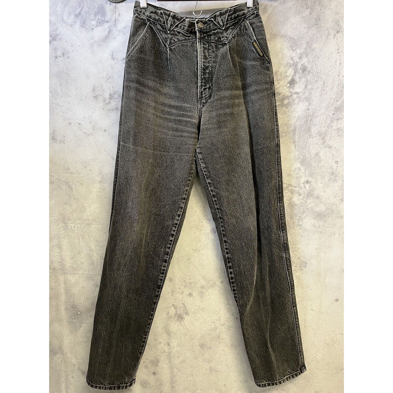 Vintage Vintage Rocky Mountain Denim Jeans Size 32/13 USA Made Black Size 32" / US 10 / IT 46 - 1 Thumbnail