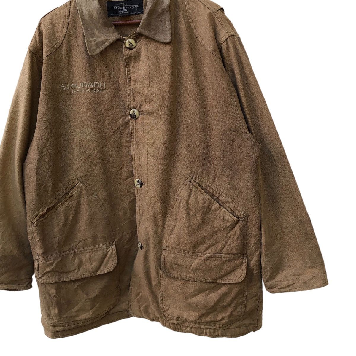 Sports Specialties 🔥VINTAGE SUBARU INDUSTRIAL ENGINES CHORE JACKET Size US L / EU 52-54 / 3 - 5 Thumbnail