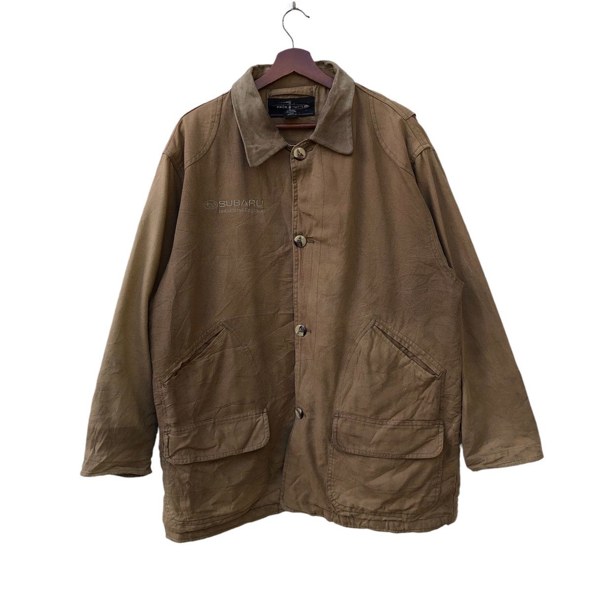Sports Specialties 🔥VINTAGE SUBARU INDUSTRIAL ENGINES CHORE JACKET Size US L / EU 52-54 / 3 - 1 Thumbnail