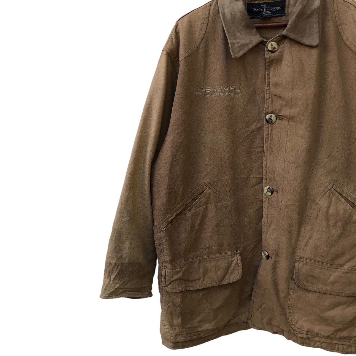 Sports Specialties 🔥VINTAGE SUBARU INDUSTRIAL ENGINES CHORE JACKET Size US L / EU 52-54 / 3 - 4 Thumbnail