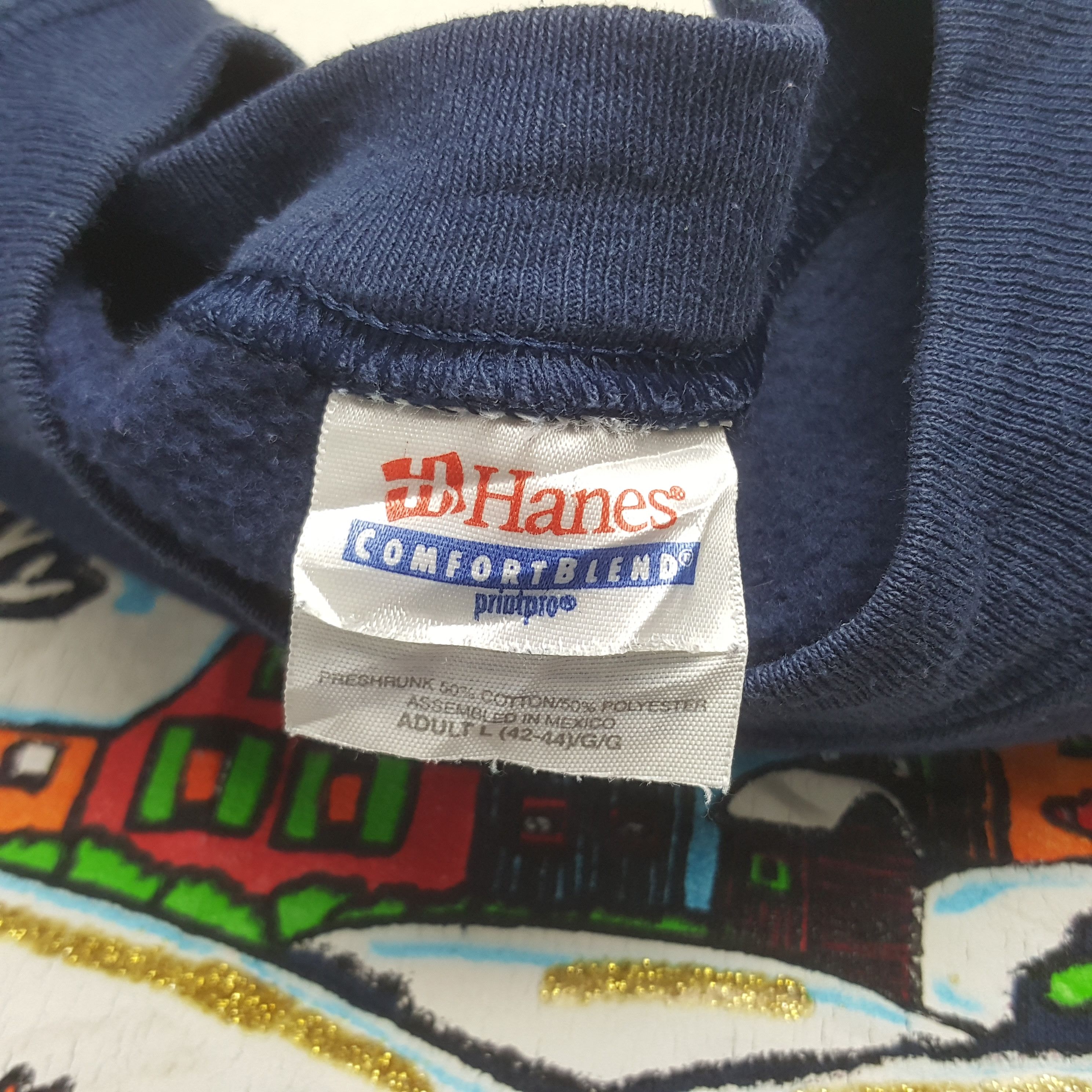Other Vintage Hanes Art Winter Landscapes Sweatshirt Size US L / EU 52-54 / 3 - 5 Thumbnail