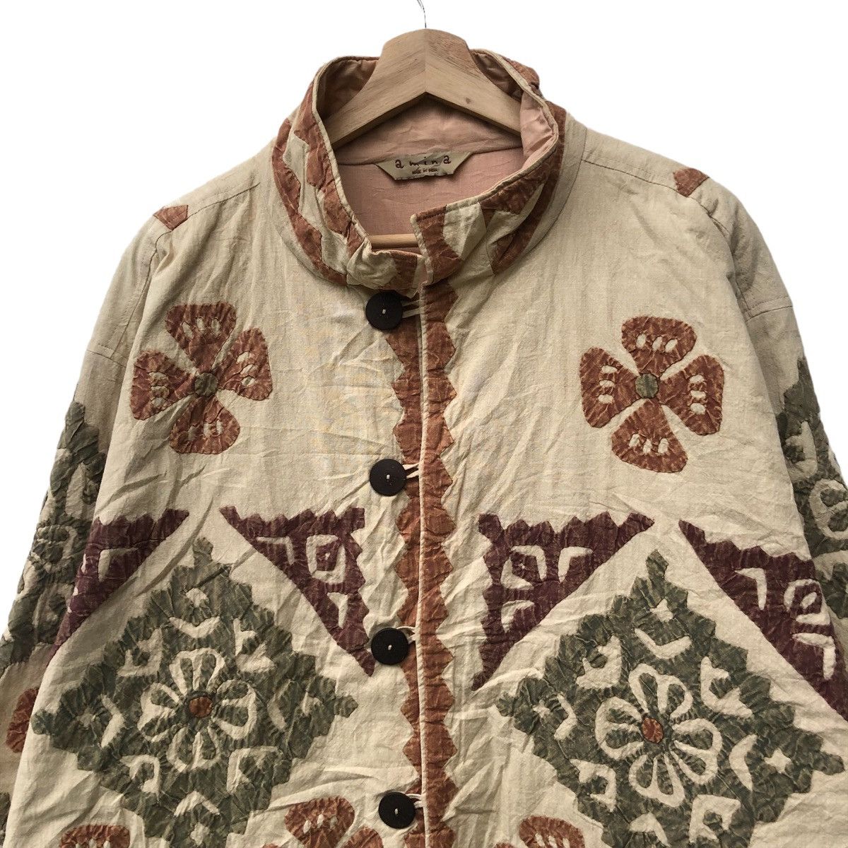 Japanese Brand JAPANESE BRAND AMINA PATCHWORK JACKET INSPIRED KAPITAL Size US L / EU 52-54 / 3 - 3 Thumbnail