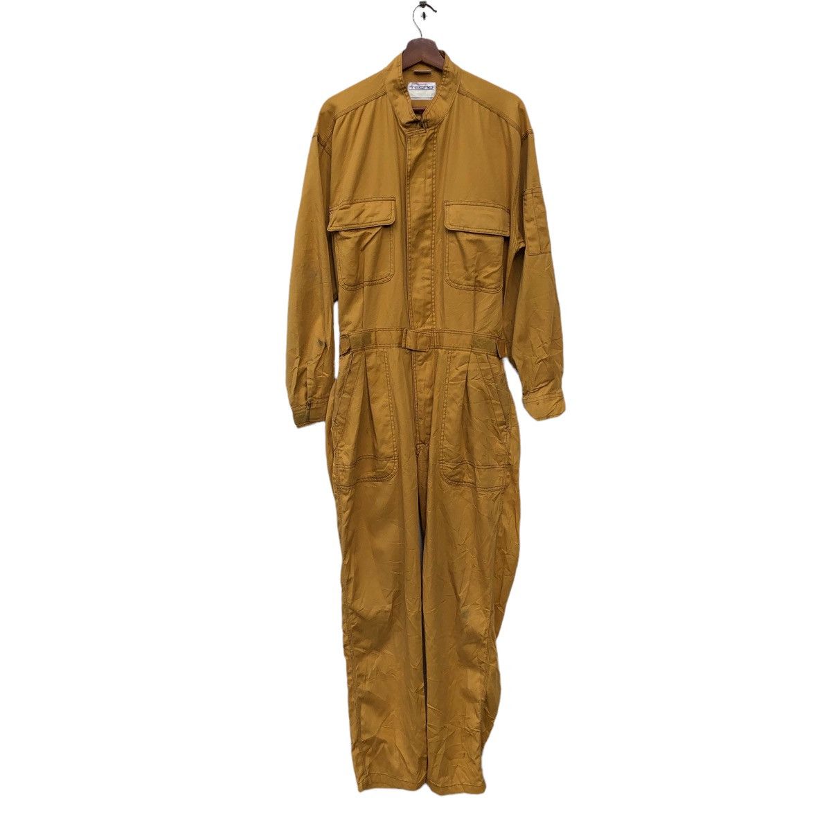Japanese Brand 📣VINTAGE TOYOTA TECHNO OVERALL JACKET Size US 33 - 3 Thumbnail