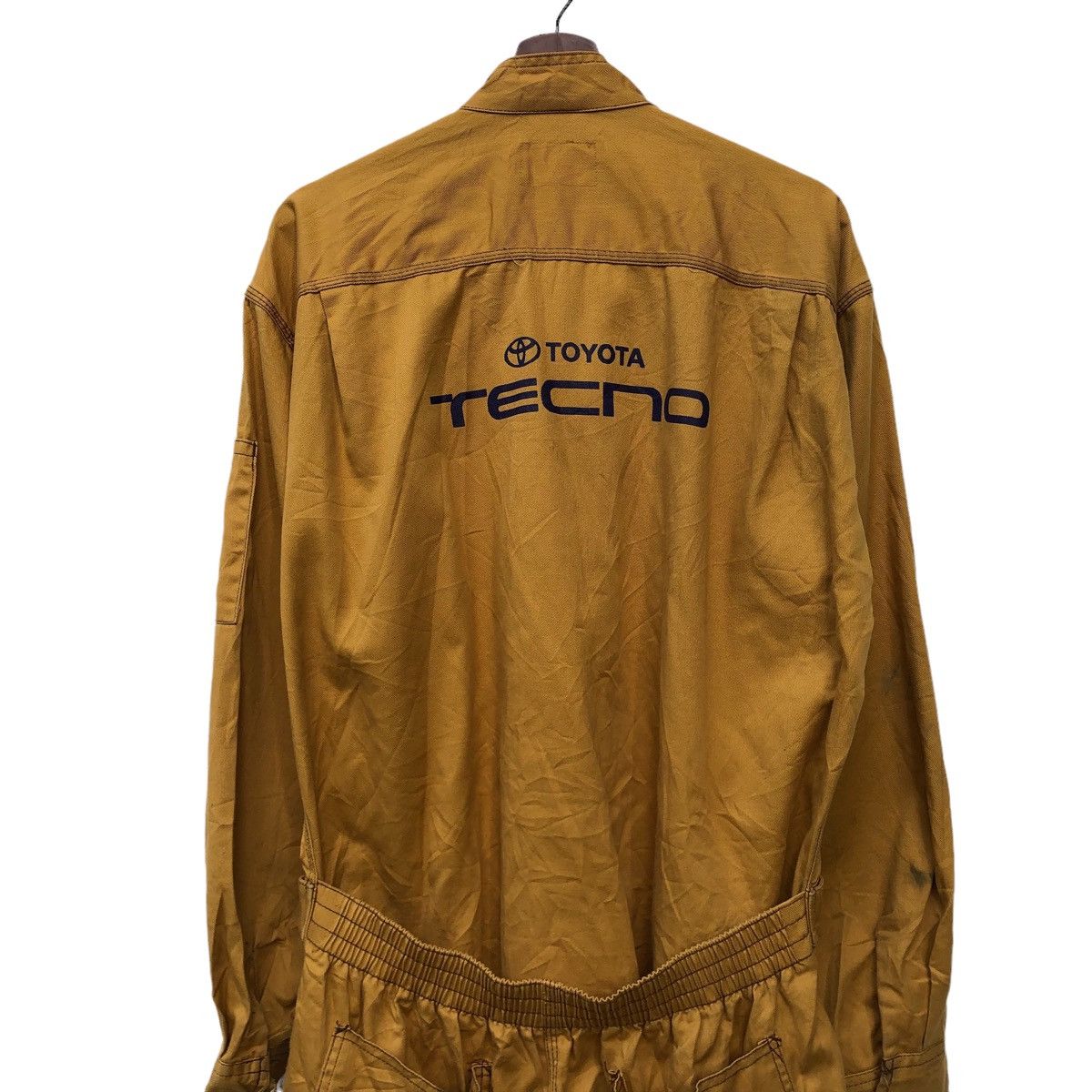 Japanese Brand 📣VINTAGE TOYOTA TECHNO OVERALL JACKET Size US 33 - 2 Thumbnail