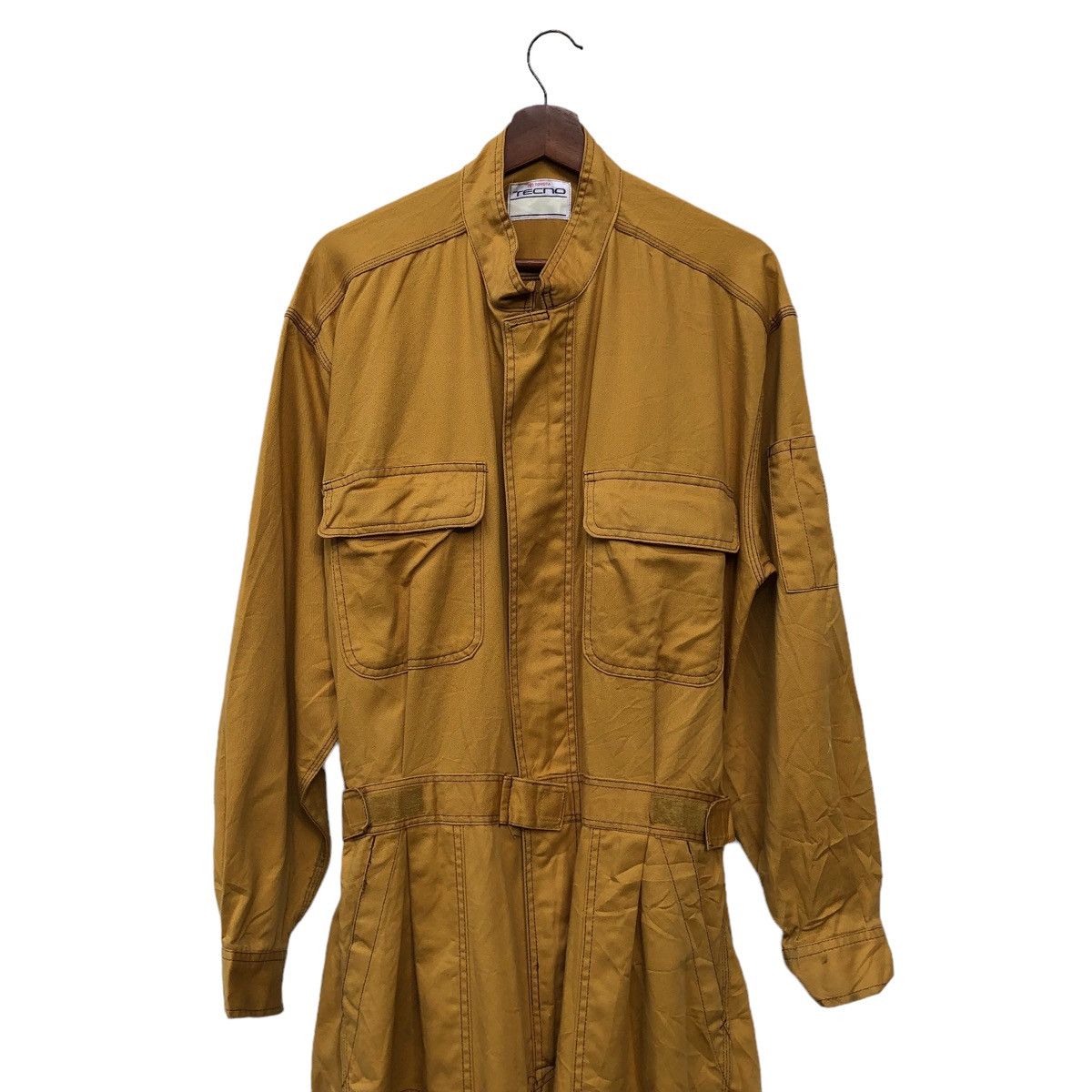 Japanese Brand 📣VINTAGE TOYOTA TECHNO OVERALL JACKET Size US 33 - 1 Thumbnail