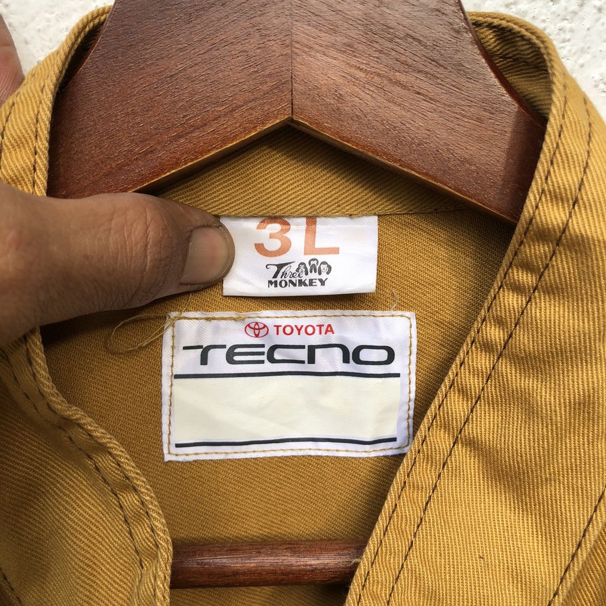 Japanese Brand 📣VINTAGE TOYOTA TECHNO OVERALL JACKET Size US 33 - 8 Thumbnail