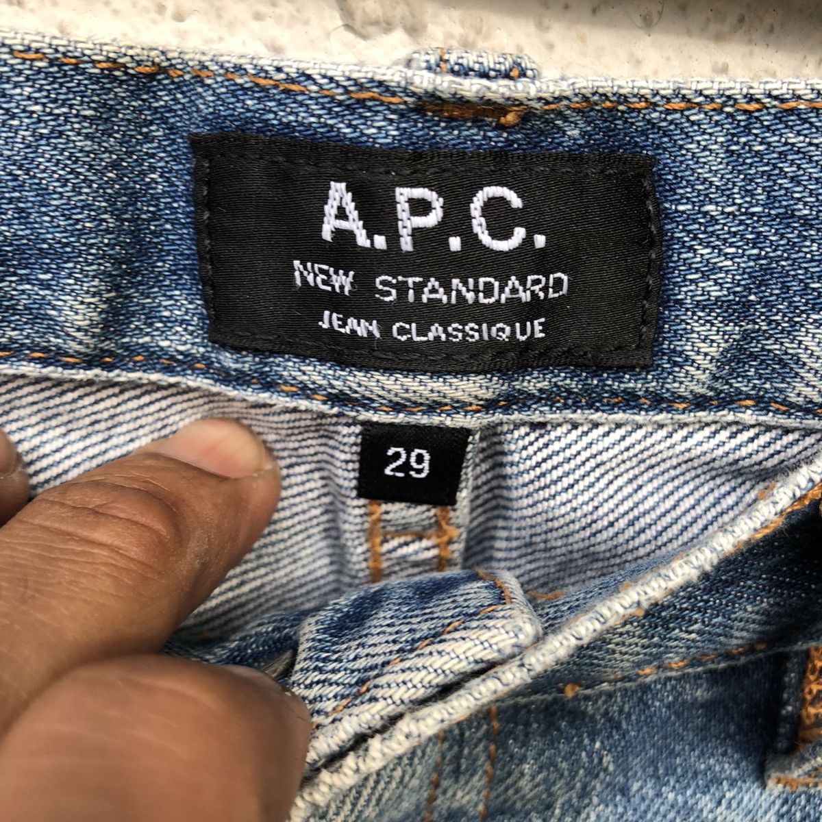A.P.C. 💥VINTAGE APC DENIM PANT Size US 31 - 7 Thumbnail