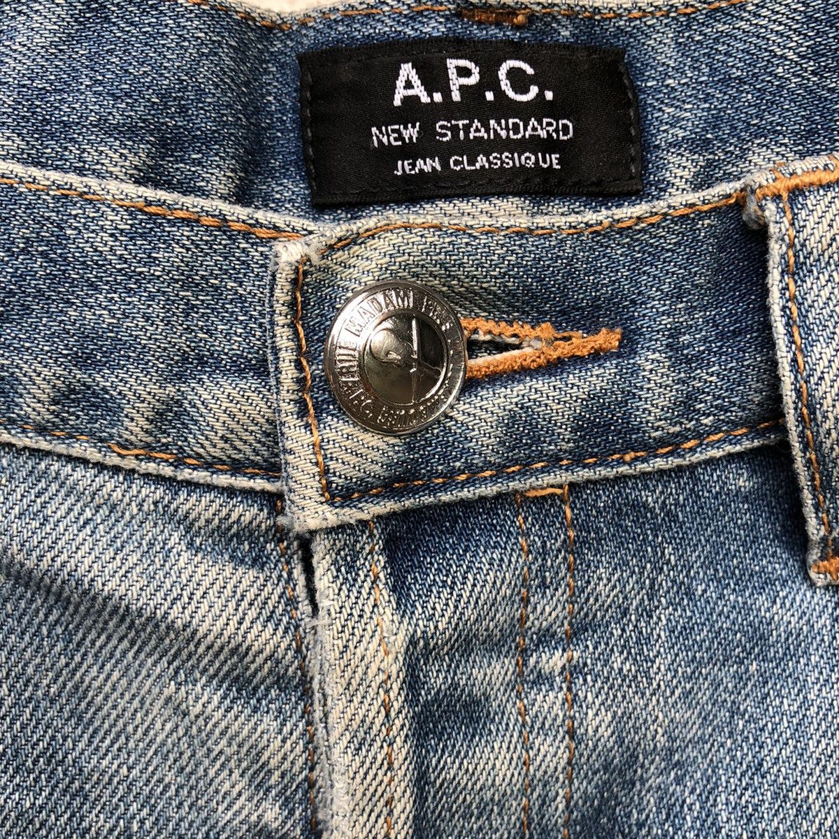 A.P.C. 💥VINTAGE APC DENIM PANT Size US 31 - 6 Thumbnail