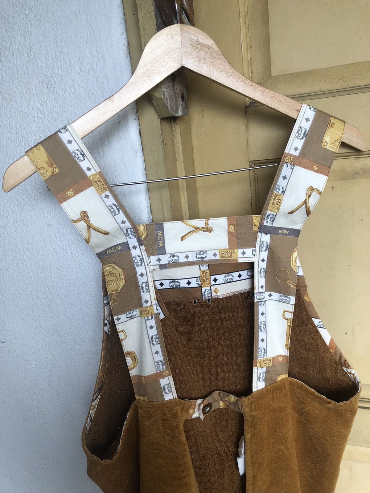 MCM Rare❗️Vintage MCM Monogram Apron Size ONE SIZE - 13 Thumbnail