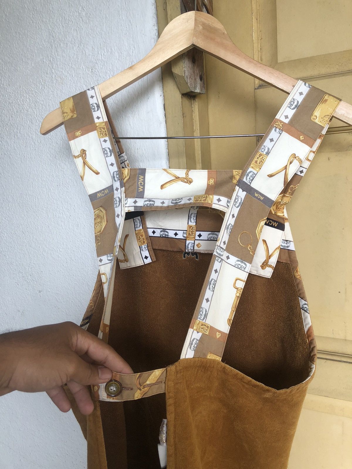 MCM Rare❗️Vintage MCM Monogram Apron Size ONE SIZE - 15 Thumbnail