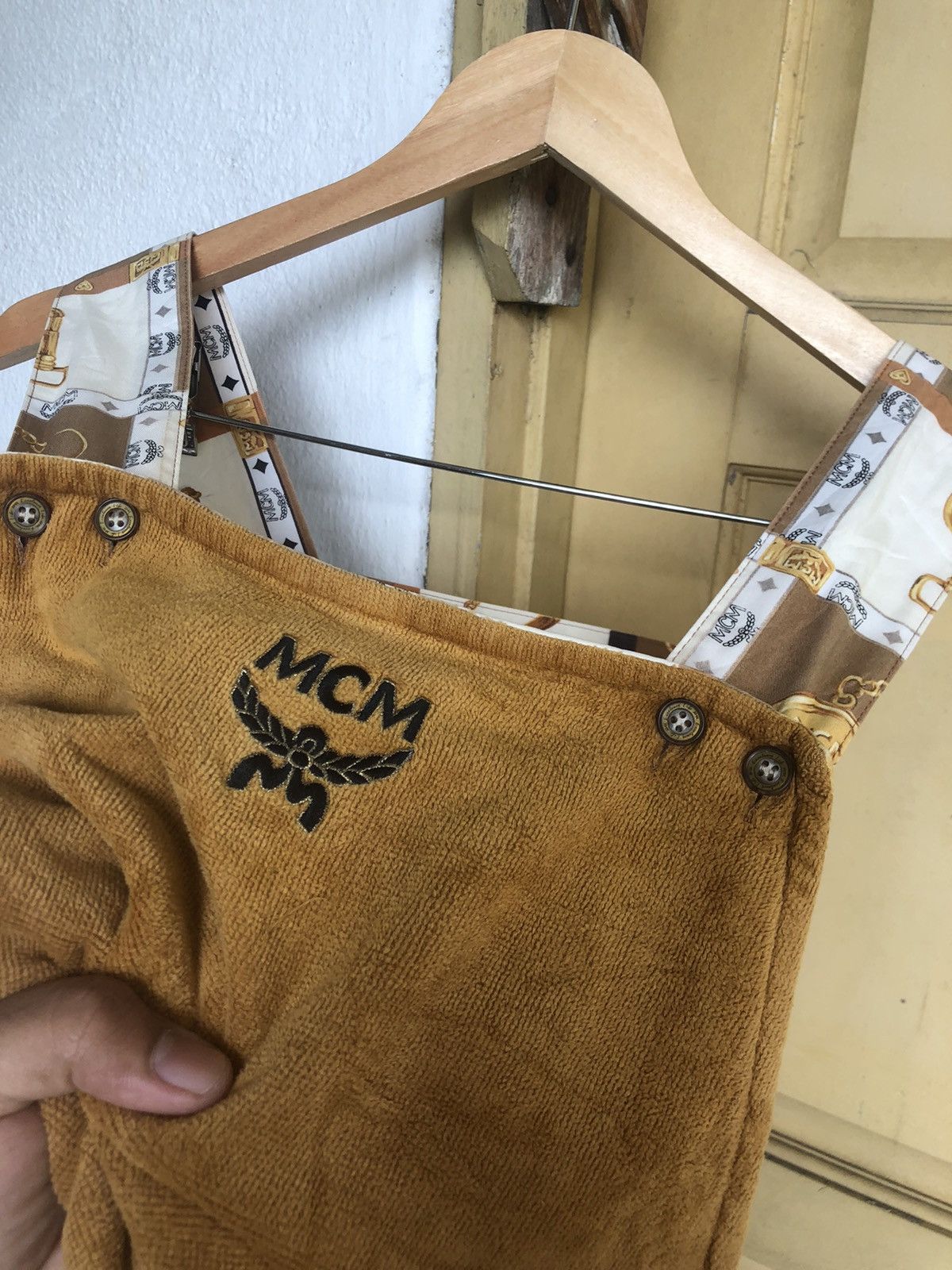 MCM Rare❗️Vintage MCM Monogram Apron Size ONE SIZE - 19 Thumbnail