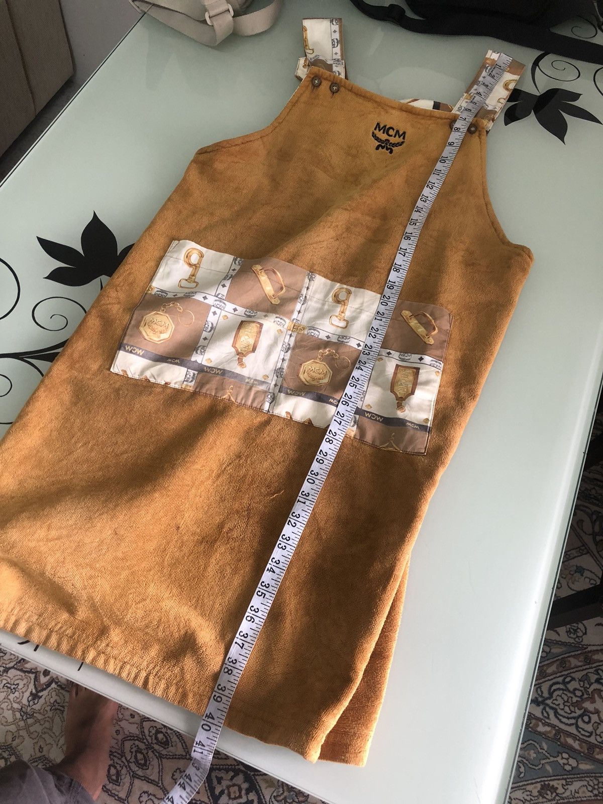 MCM Rare❗️Vintage MCM Monogram Apron Size ONE SIZE - 21 Thumbnail