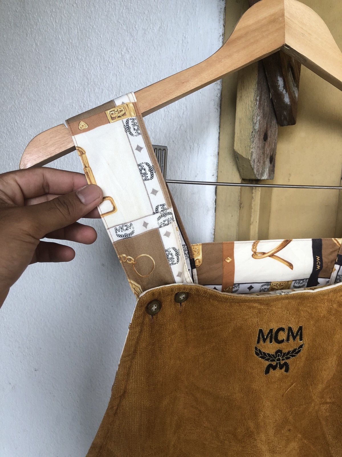 MCM Rare❗️Vintage MCM Monogram Apron Size ONE SIZE - 5 Thumbnail