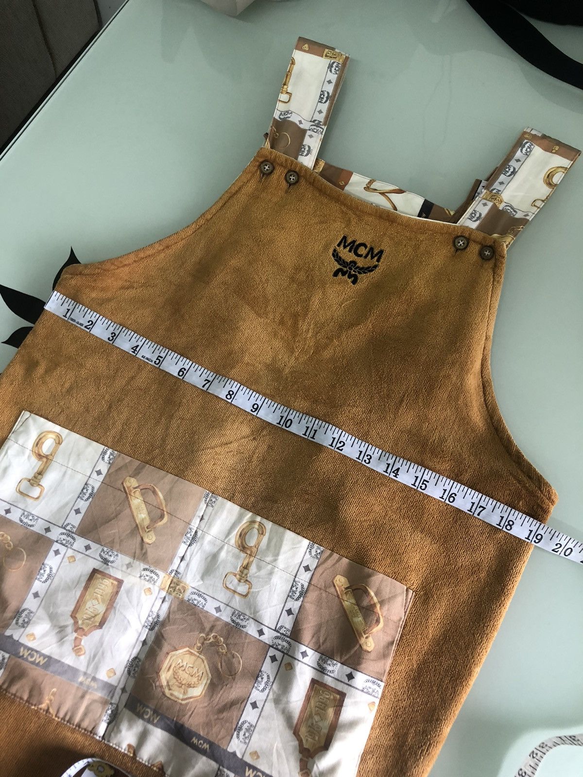 MCM Rare❗️Vintage MCM Monogram Apron Size ONE SIZE - 20 Thumbnail