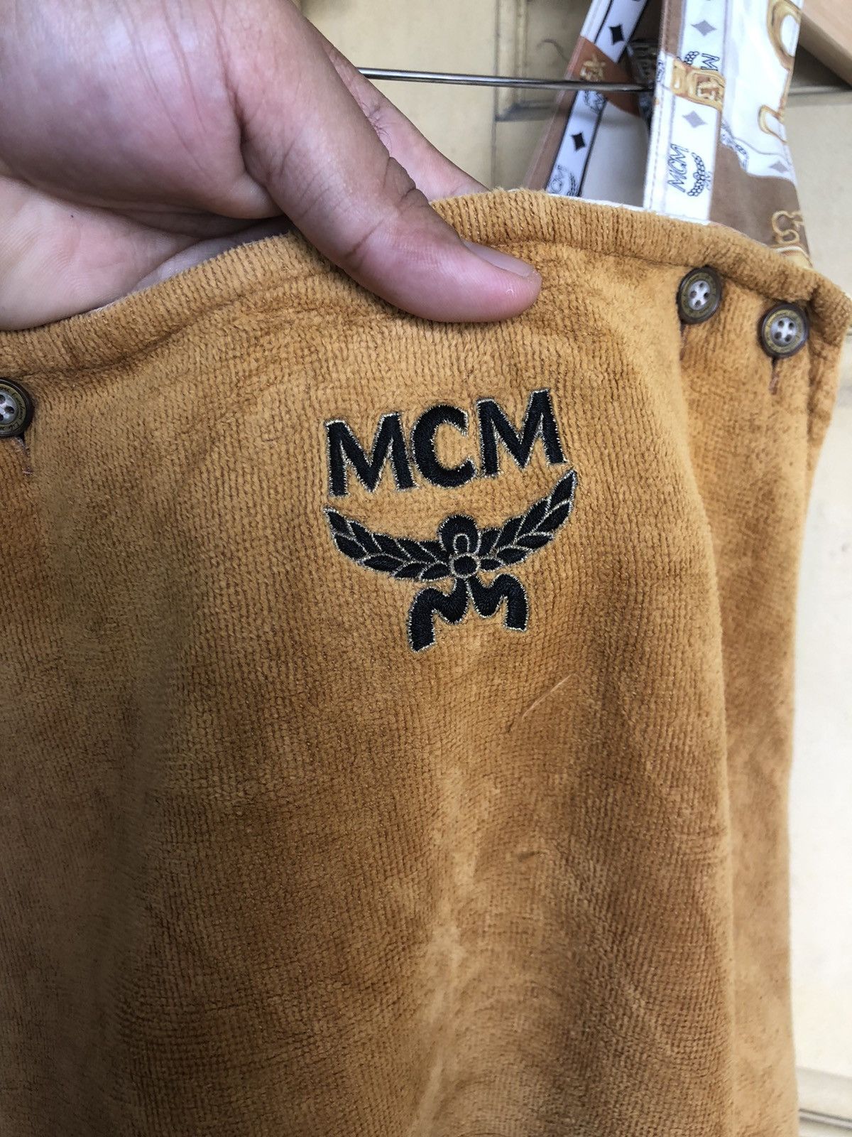 MCM Rare❗️Vintage MCM Monogram Apron Size ONE SIZE - 3 Thumbnail