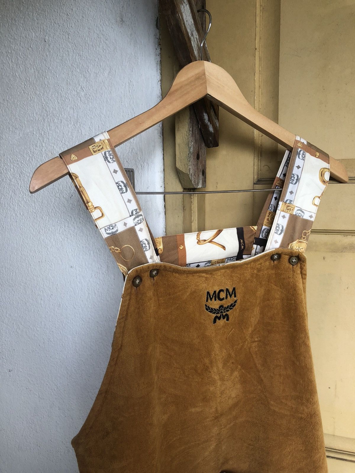 MCM Rare❗️Vintage MCM Monogram Apron Size ONE SIZE - 6 Thumbnail