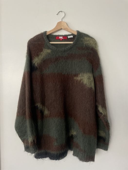 Supreme Supreme Junya Watanabe CDG man Brushed Camo sweater | Grailed