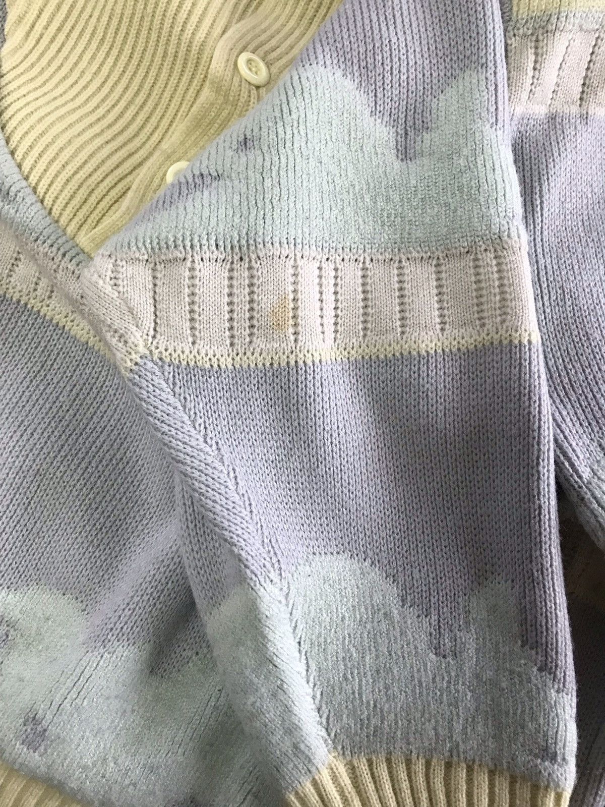 Japanese Brand × Vintage Cloudy knit Japanese Vintage sweater medium large Americana Size US L / EU 52-54 / 3 - 5 Thumbnail