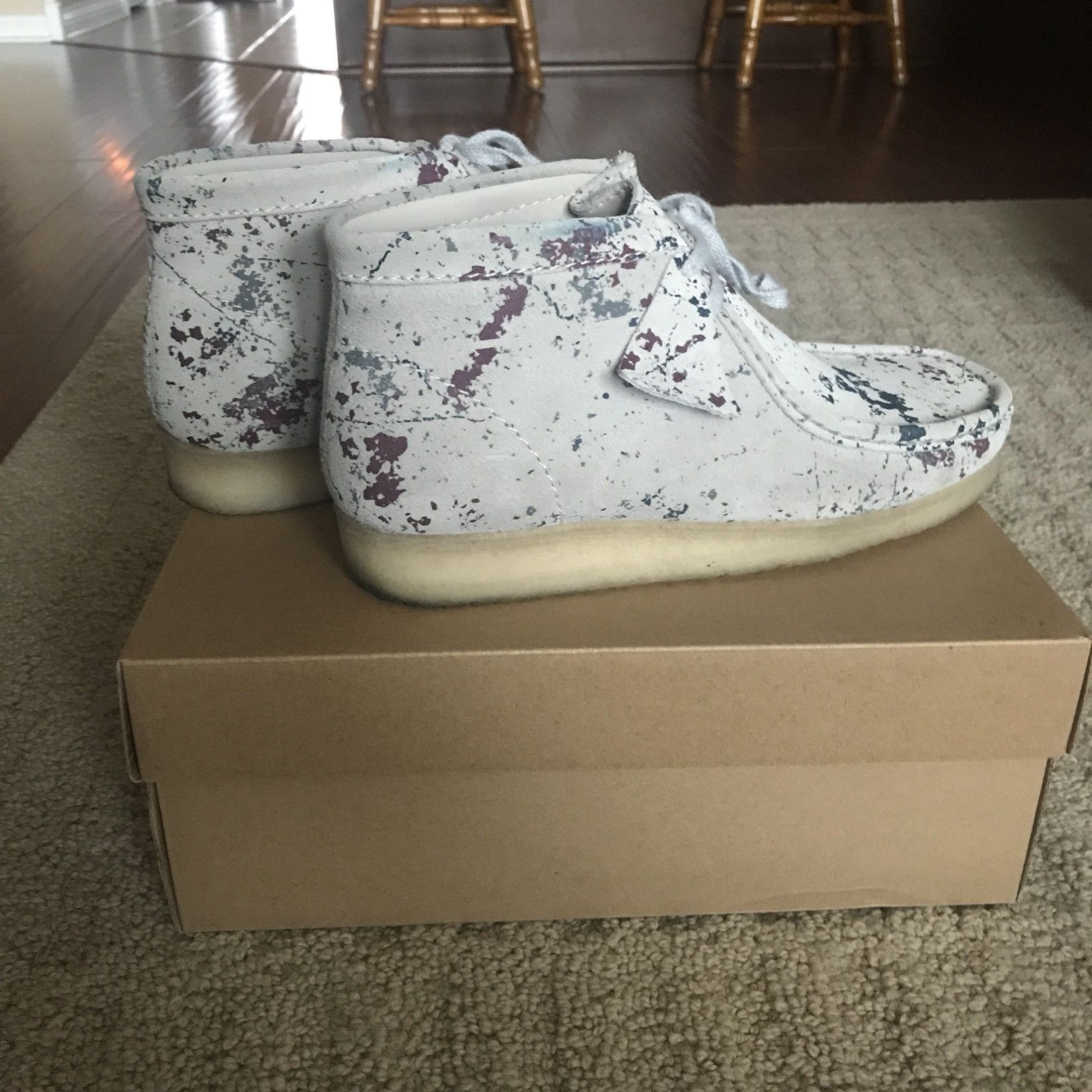 Clarks Multicolor Paint-Splatter Boots SPLATTER main image 4