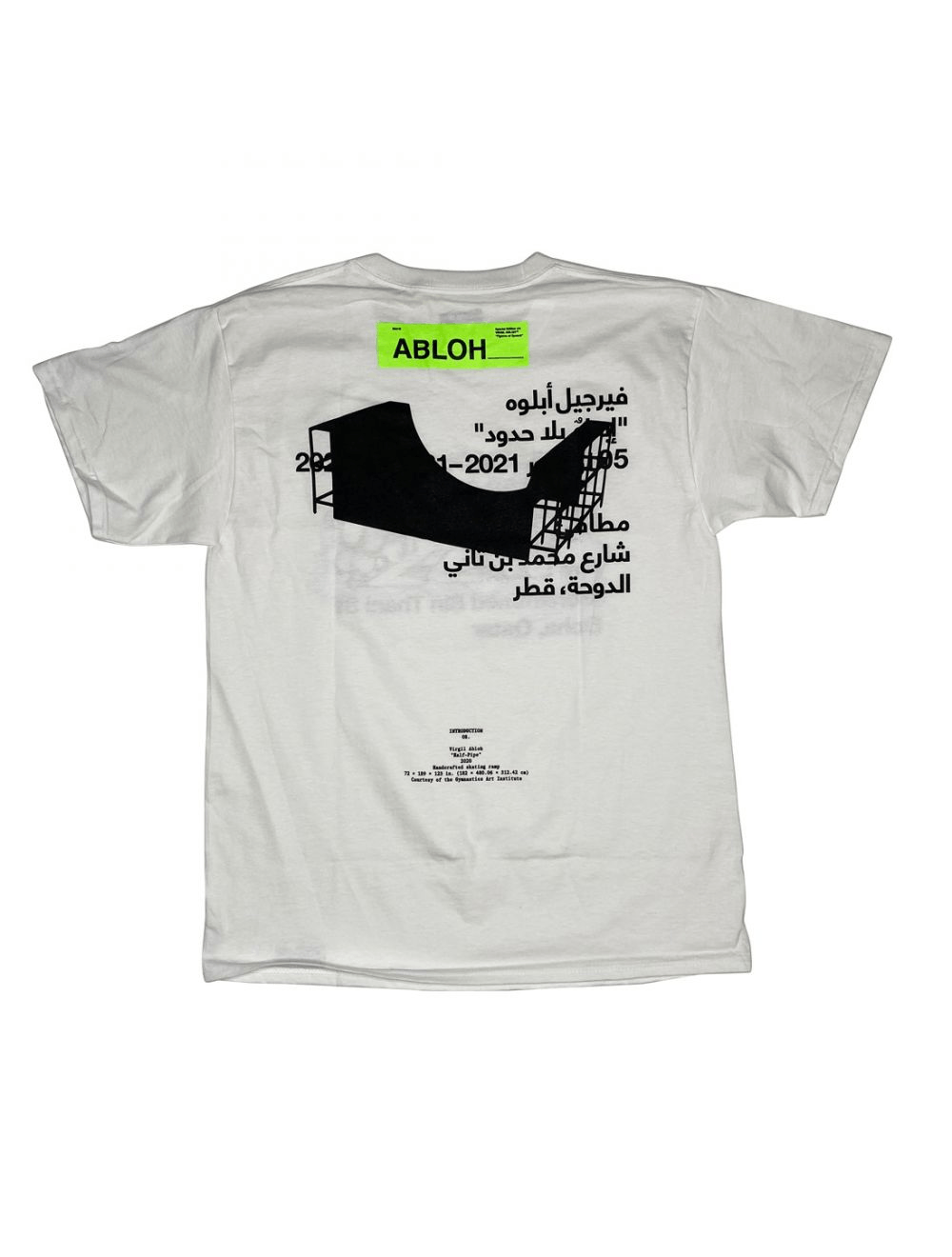 Virgil Abloh Qatar Virgil Abloh "Figures of Speech" T-Shirt Medium White Size US M / EU 48-50 / 2 - 2 Thumbnail