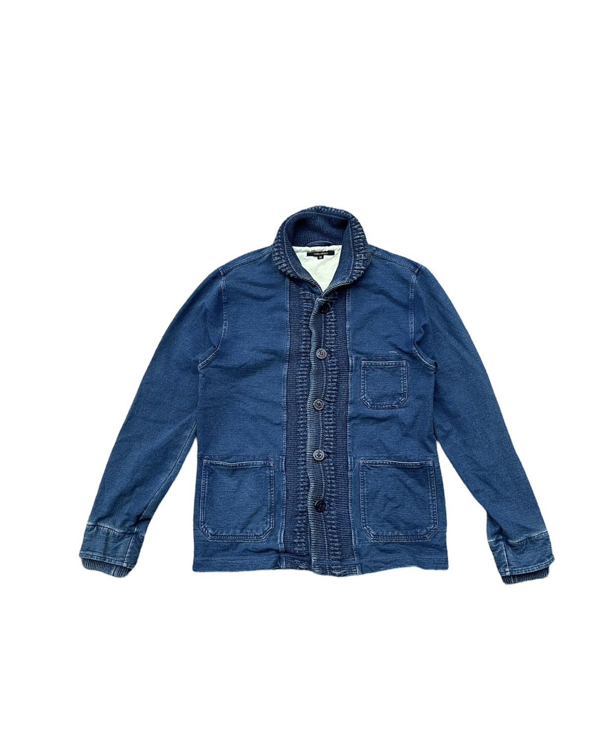 Ciaopanic × Japanese Brand Ciao Panic Navy Shawl Jacket Size US S / EU 44-46 / 1 - 1 Thumbnail