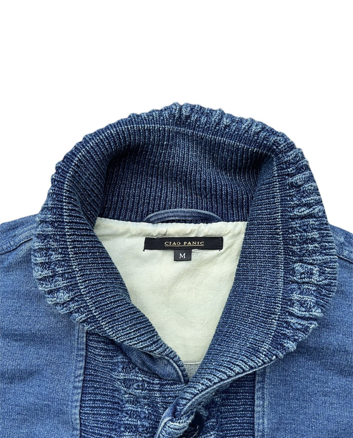 Ciaopanic × Japanese Brand Ciao Panic Navy Shawl Jacket Size US S / EU 44-46 / 1 - 8 Thumbnail