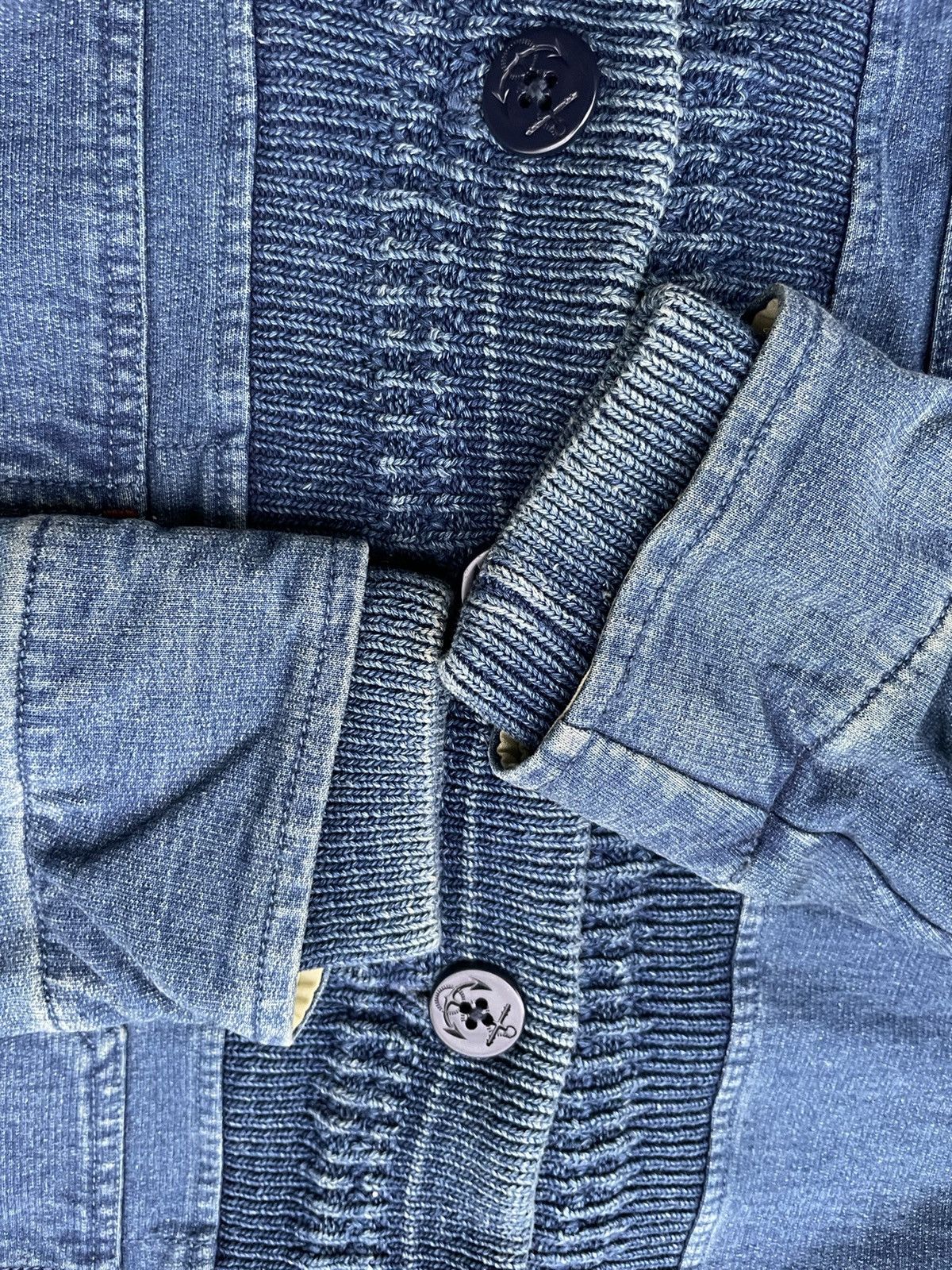 Ciaopanic × Japanese Brand Ciao Panic Navy Shawl Jacket Size US S / EU 44-46 / 1 - 12 Thumbnail
